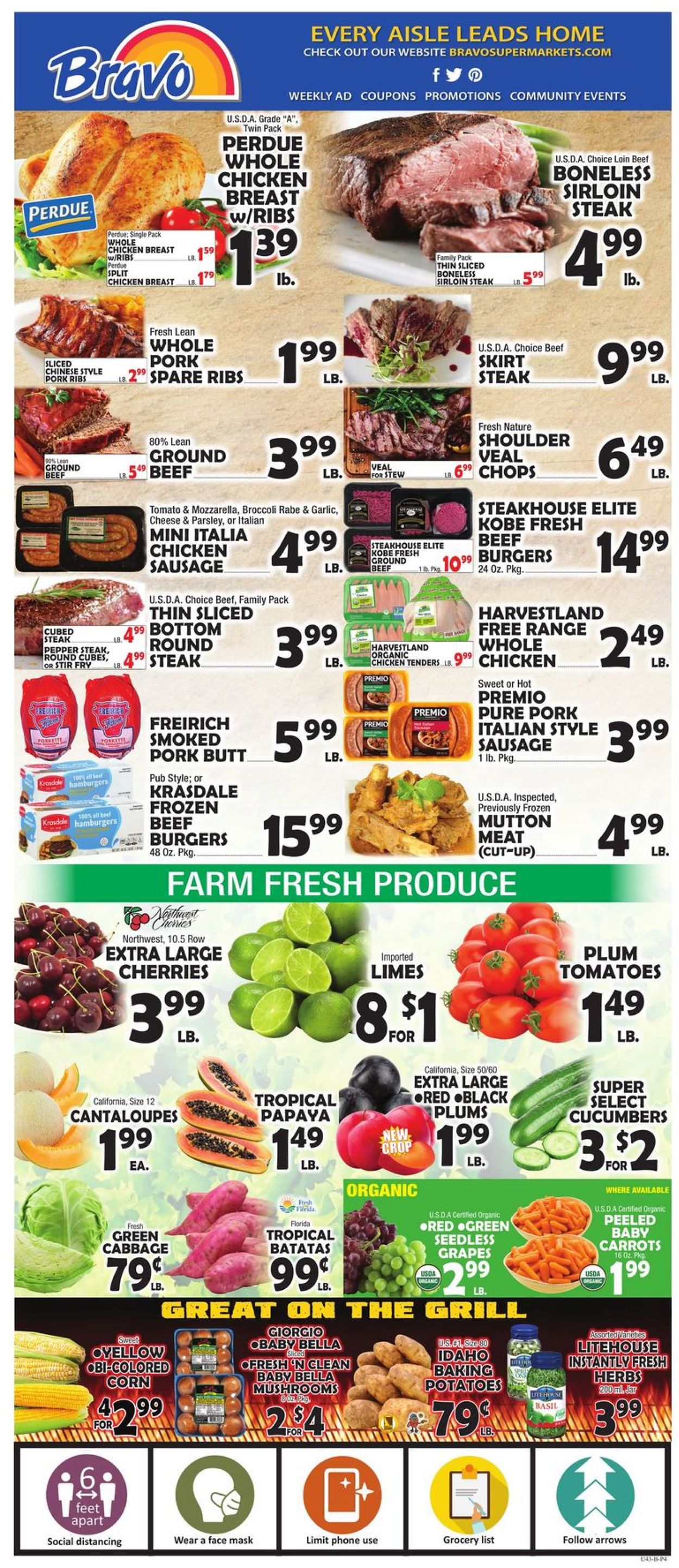 Catalogue Bravo Supermarkets from 07/24/2020