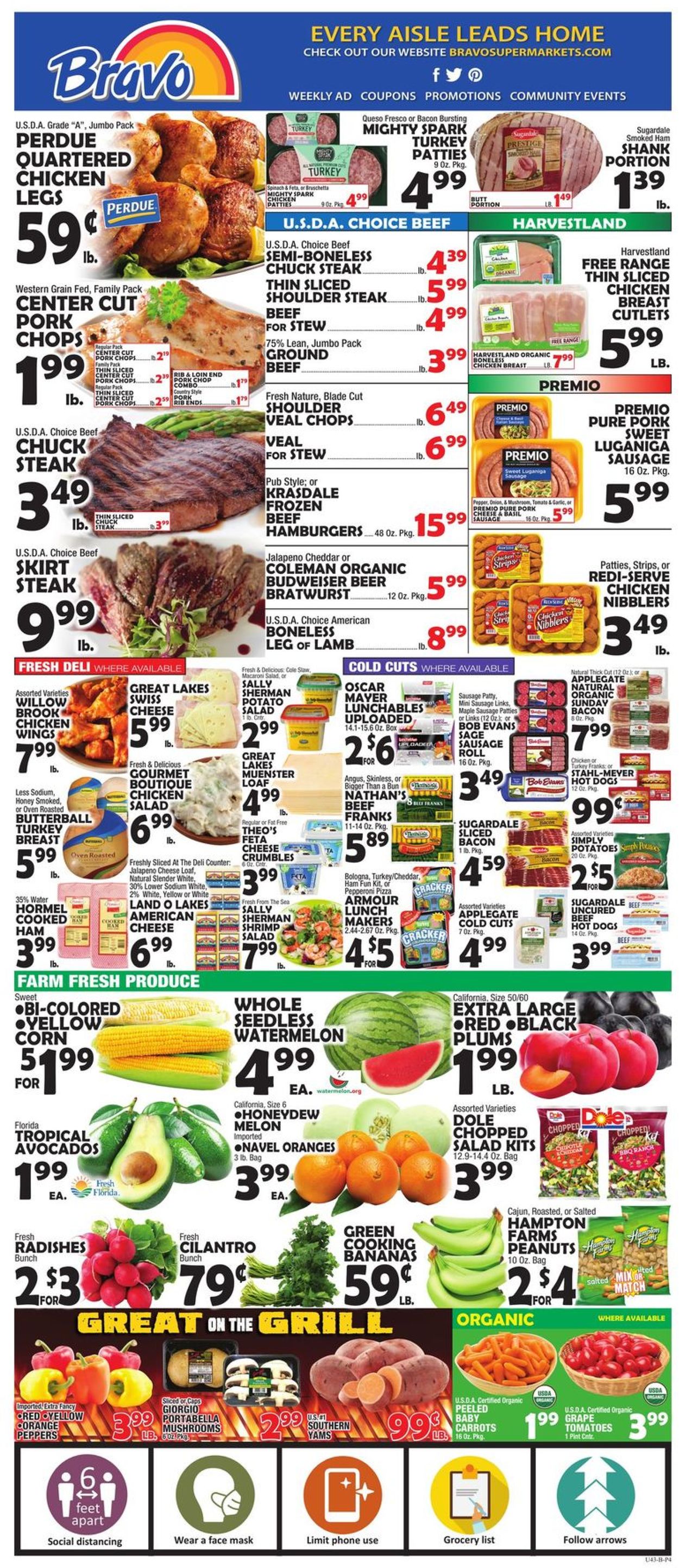 Catalogue Bravo Supermarkets from 08/14/2020