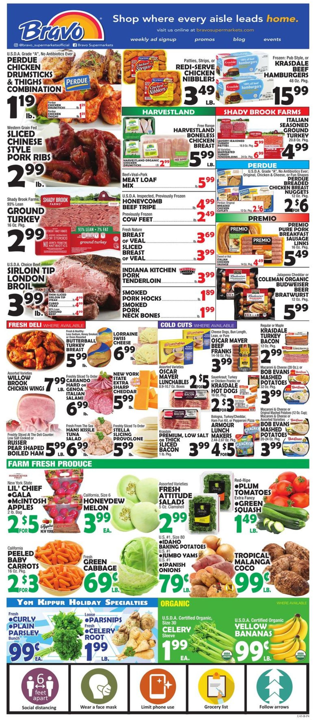 Catalogue Bravo Supermarkets from 09/25/2020