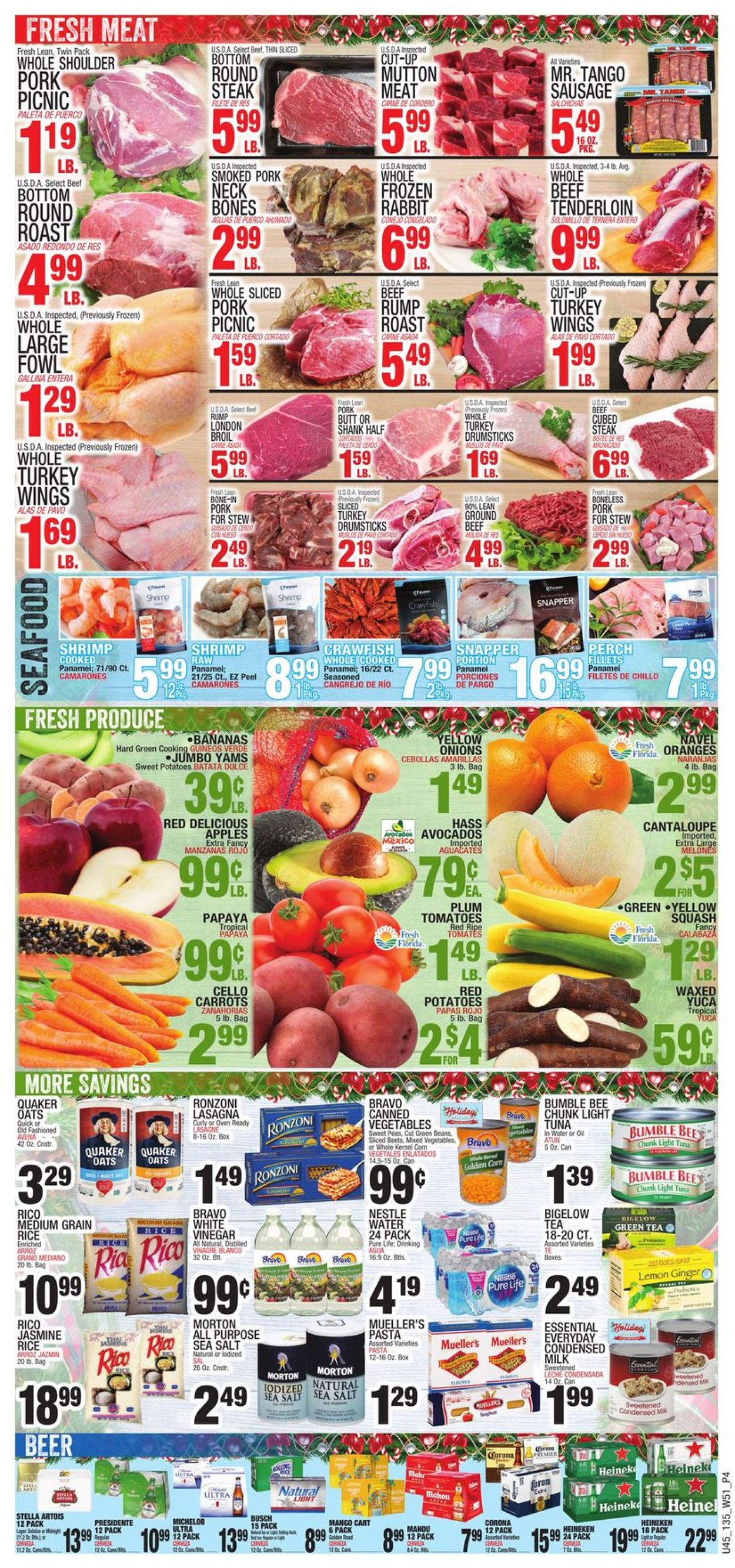 Catalogue Bravo Supermarkets CHRISTMAS 2021 from 12/16/2021