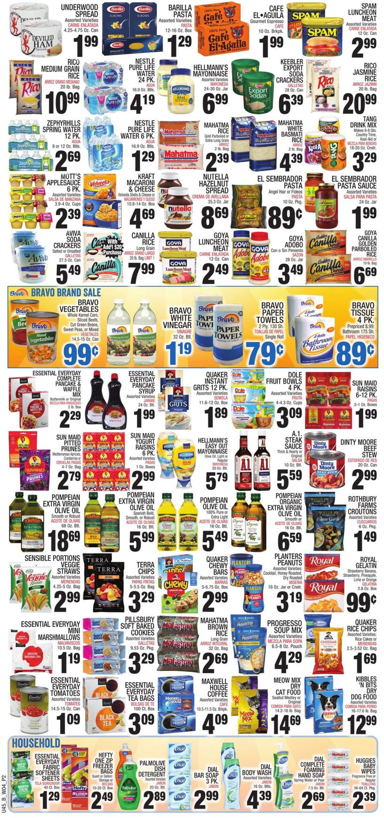 Catalogue Bravo Supermarkets from 01/20/2022