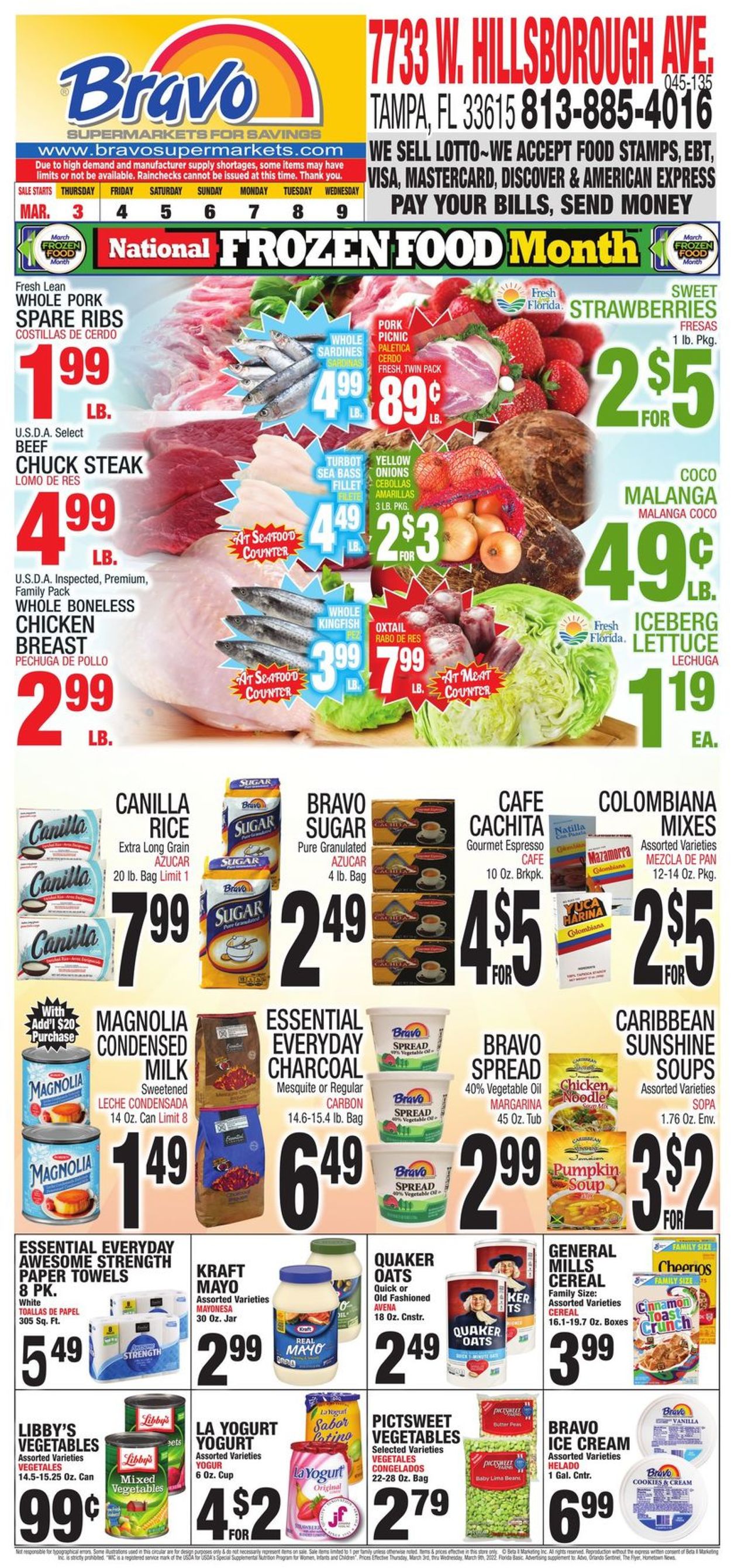 Catalogue Bravo Supermarkets from 03/03/2022