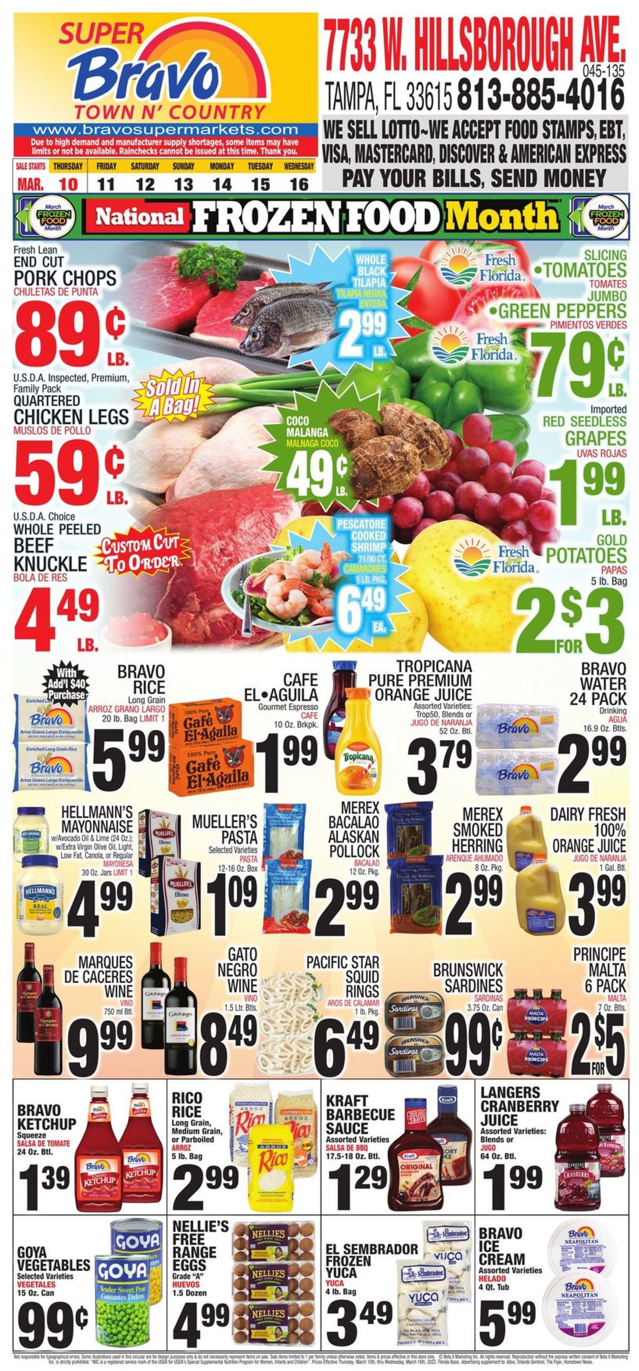 Catalogue Bravo Supermarkets from 03/10/2022