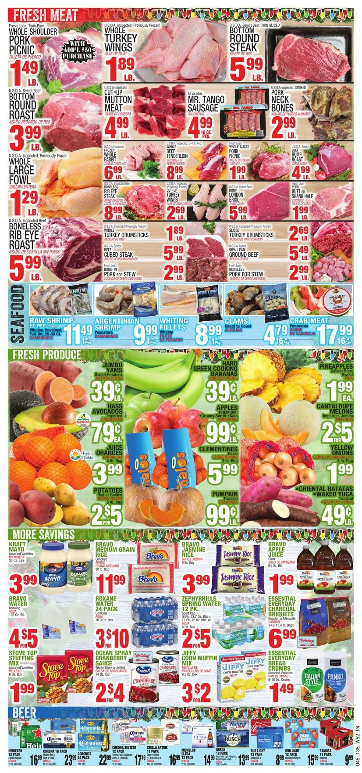 Catalogue Bravo Supermarkets from 12/22/2022
