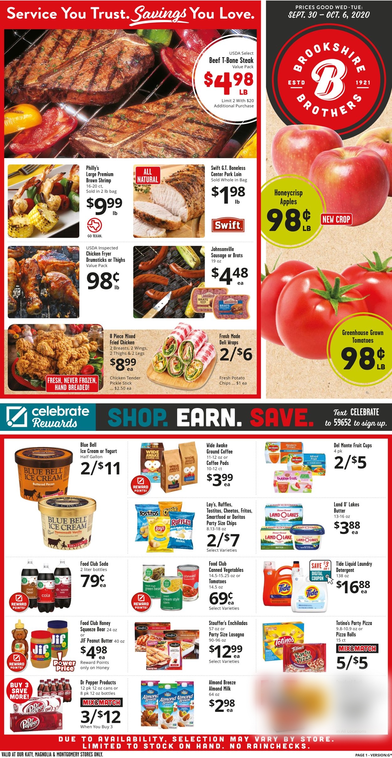 Catalogue Brookshire Brothers from 09/30/2020