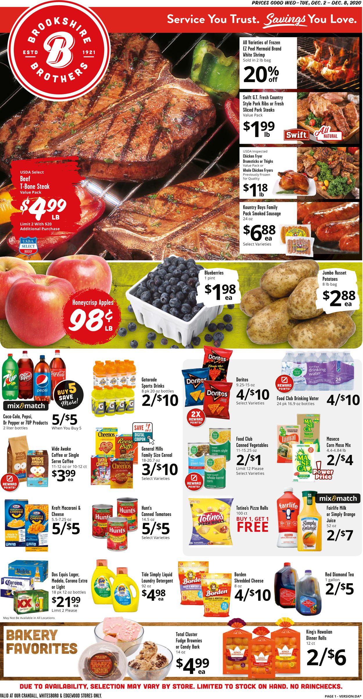 Catalogue Brookshire Brothers from 12/02/2020