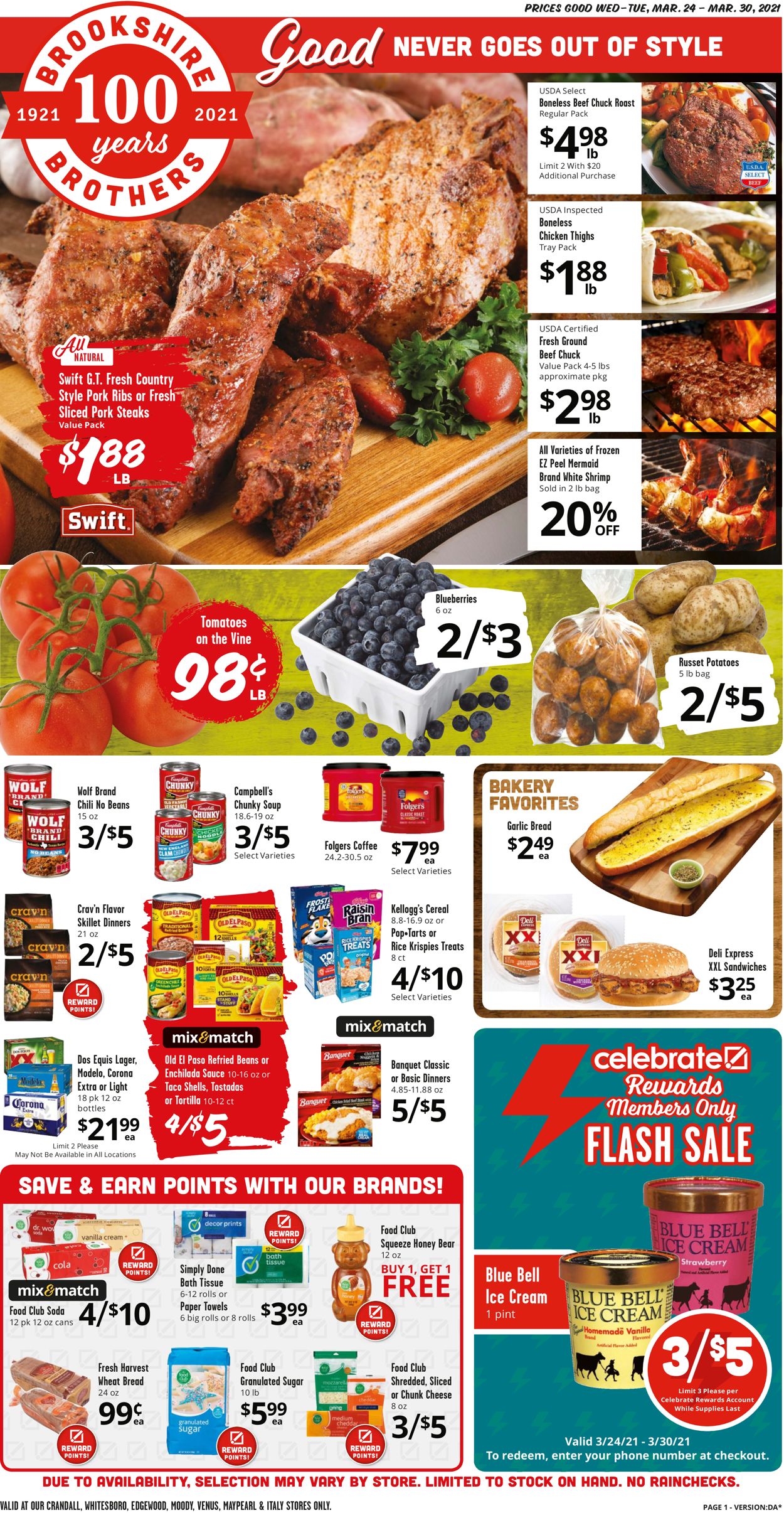 Catalogue Brookshire Brothers from 03/24/2021