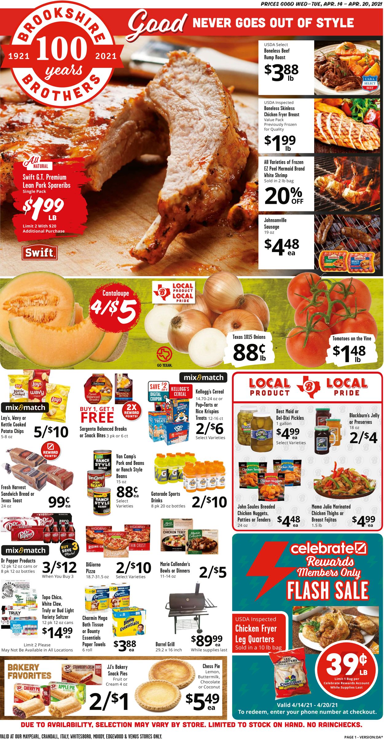 Catalogue Brookshire Brothers from 04/14/2021