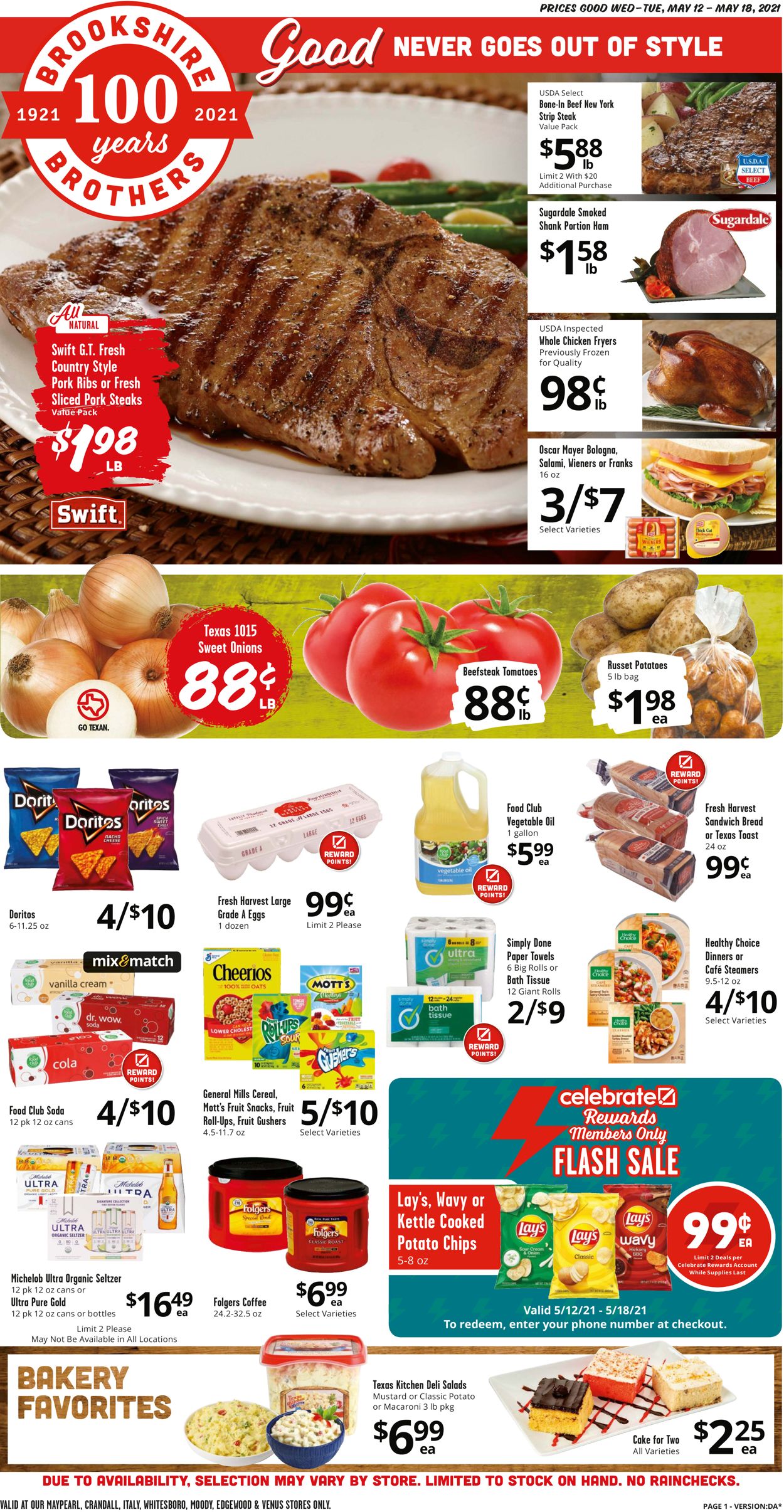 Catalogue Brookshire Brothers from 05/12/2021