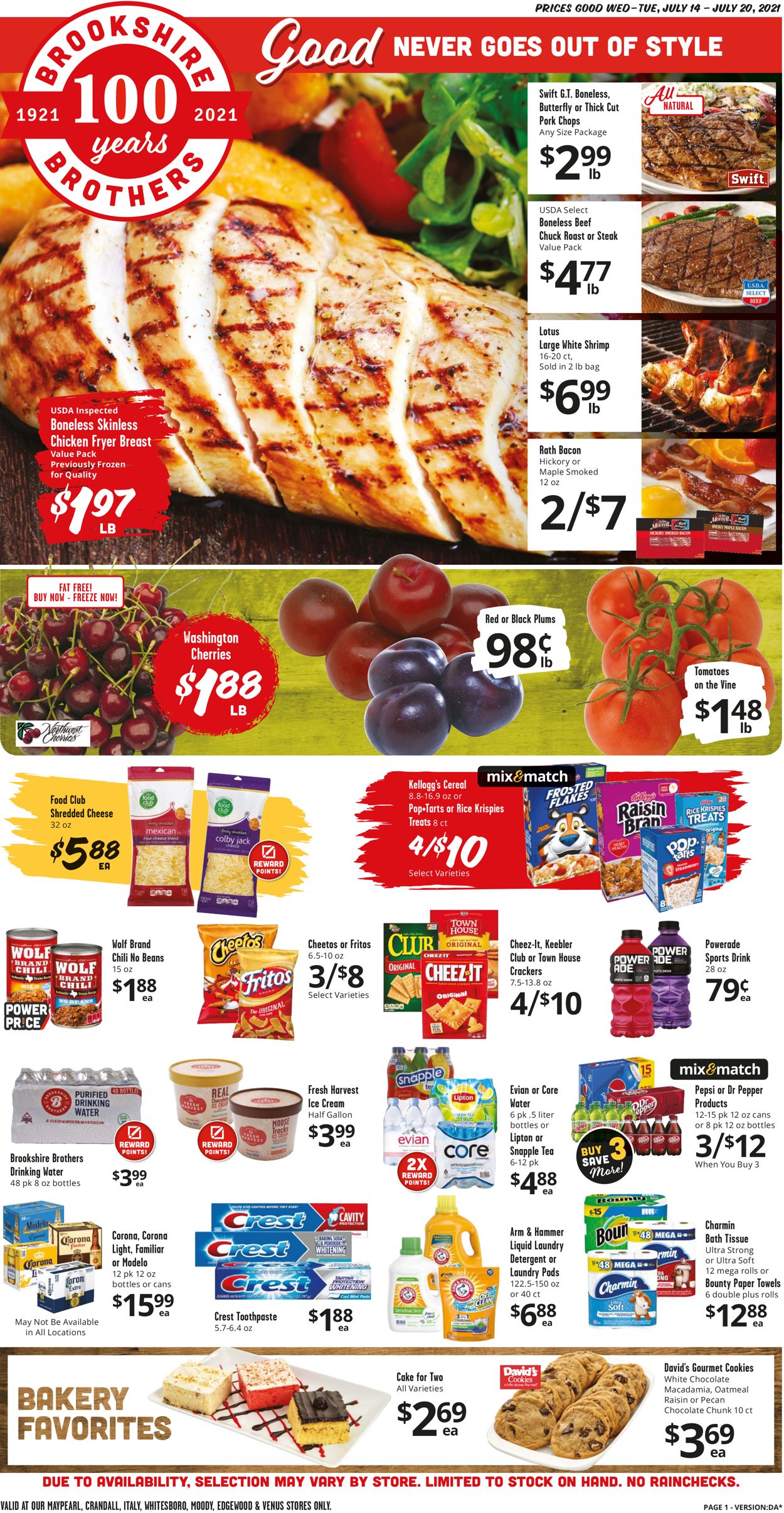 Catalogue Brookshire Brothers from 07/14/2021