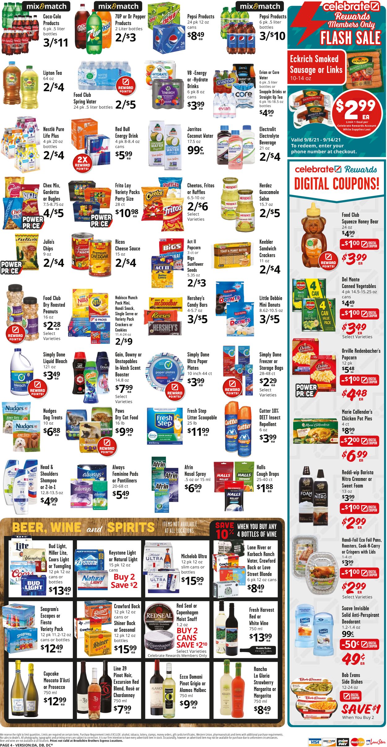 Catalogue Brookshire Brothers from 09/08/2021