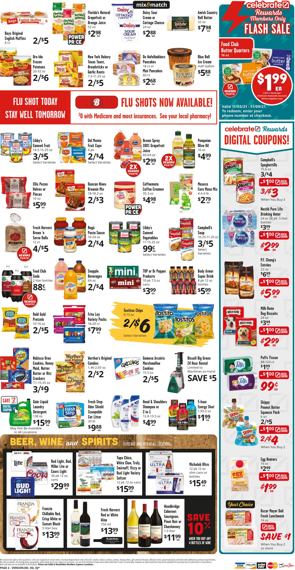 Catalogue Brookshire Brothers BLACK FRIDAY 2021 from 11/03/2021
