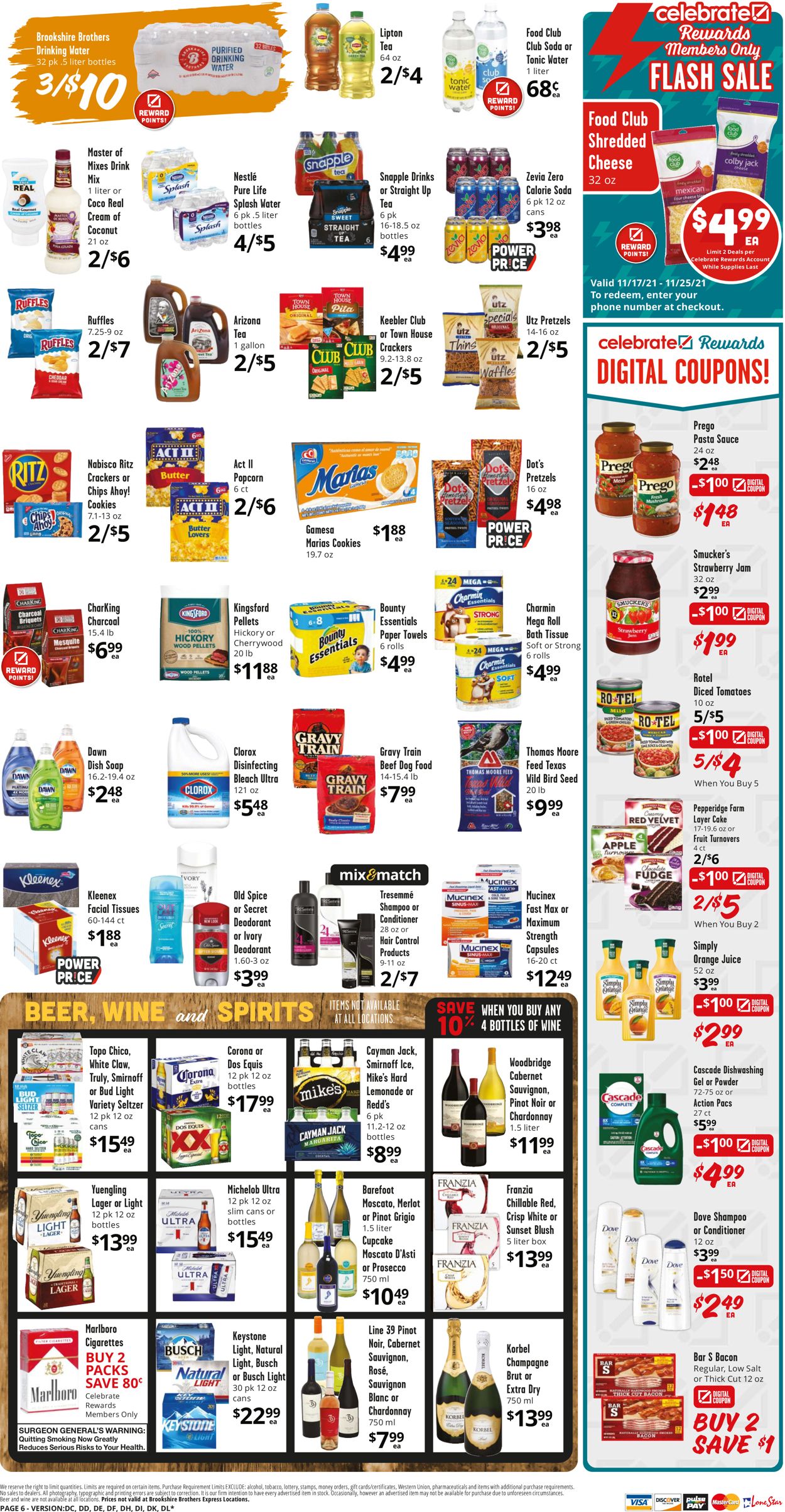 Catalogue Brookshire Brothers THANKSGIVING 2021 from 11/17/2021