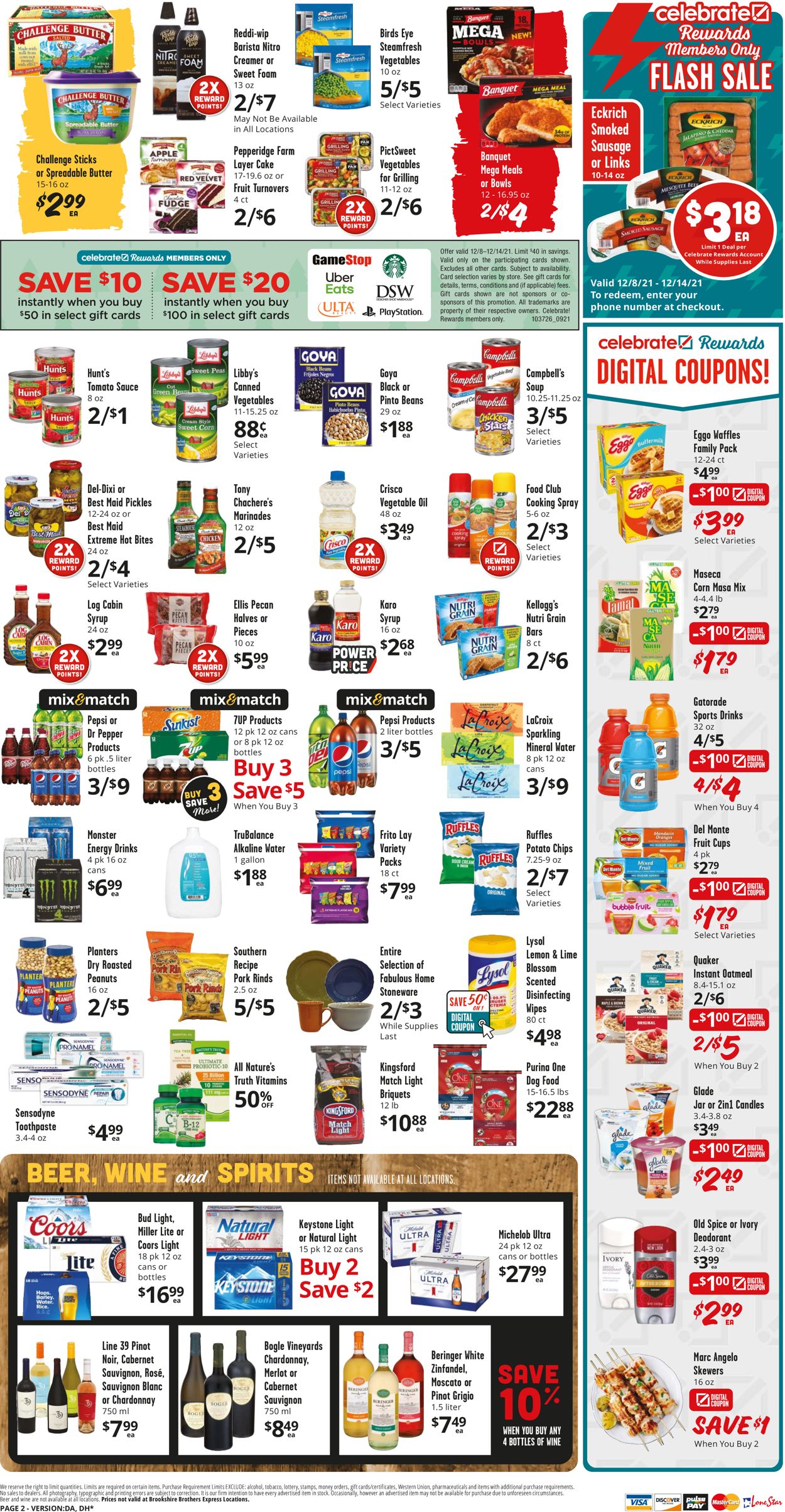 Catalogue Brookshire Brothers - HOLIDAY 2021 from 12/08/2021