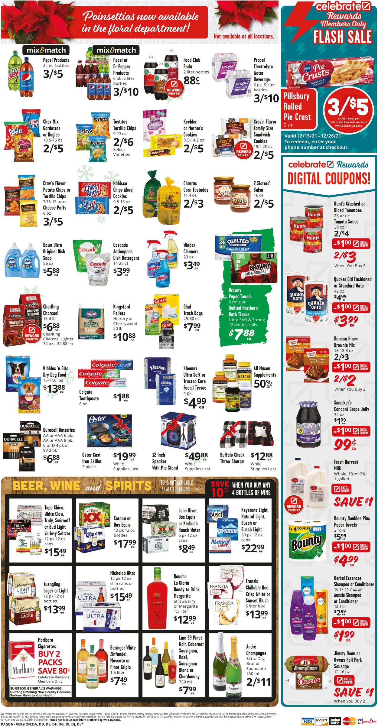 Catalogue Brookshire Brothers CHRISTMAS 2021 from 12/15/2021