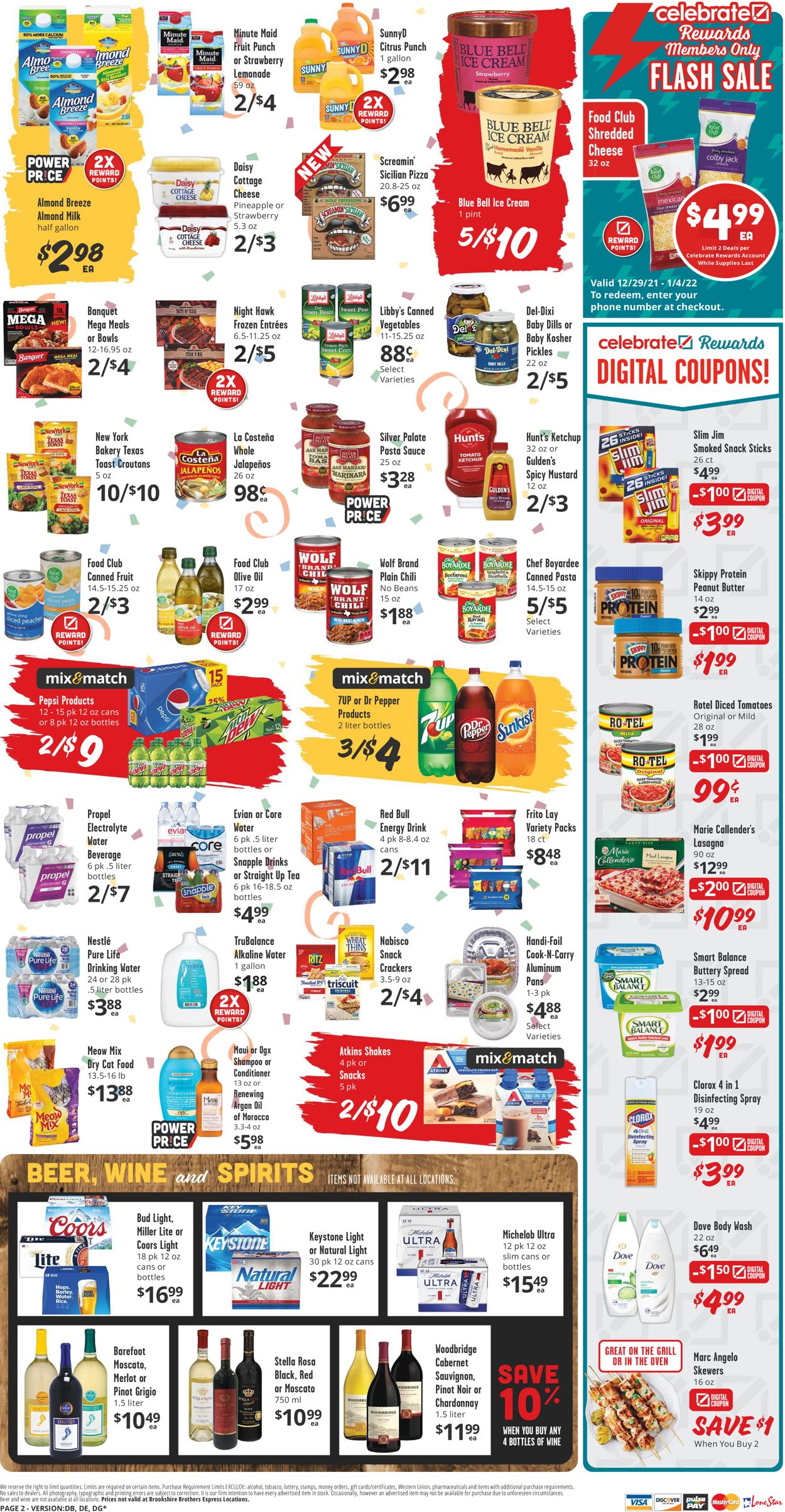 Catalogue Brookshire Brothers from 12/29/2021