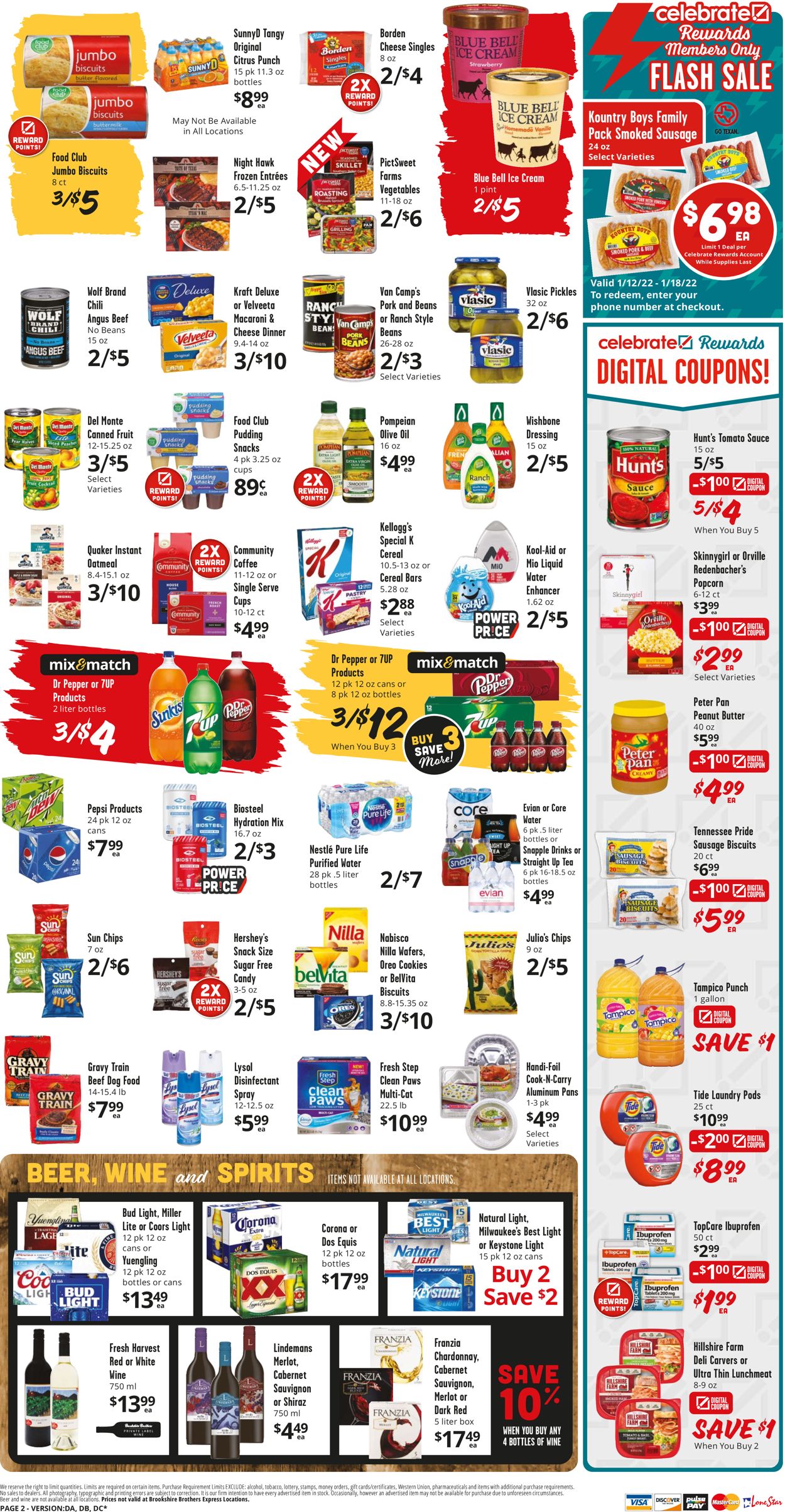 Catalogue Brookshire Brothers from 01/12/2022