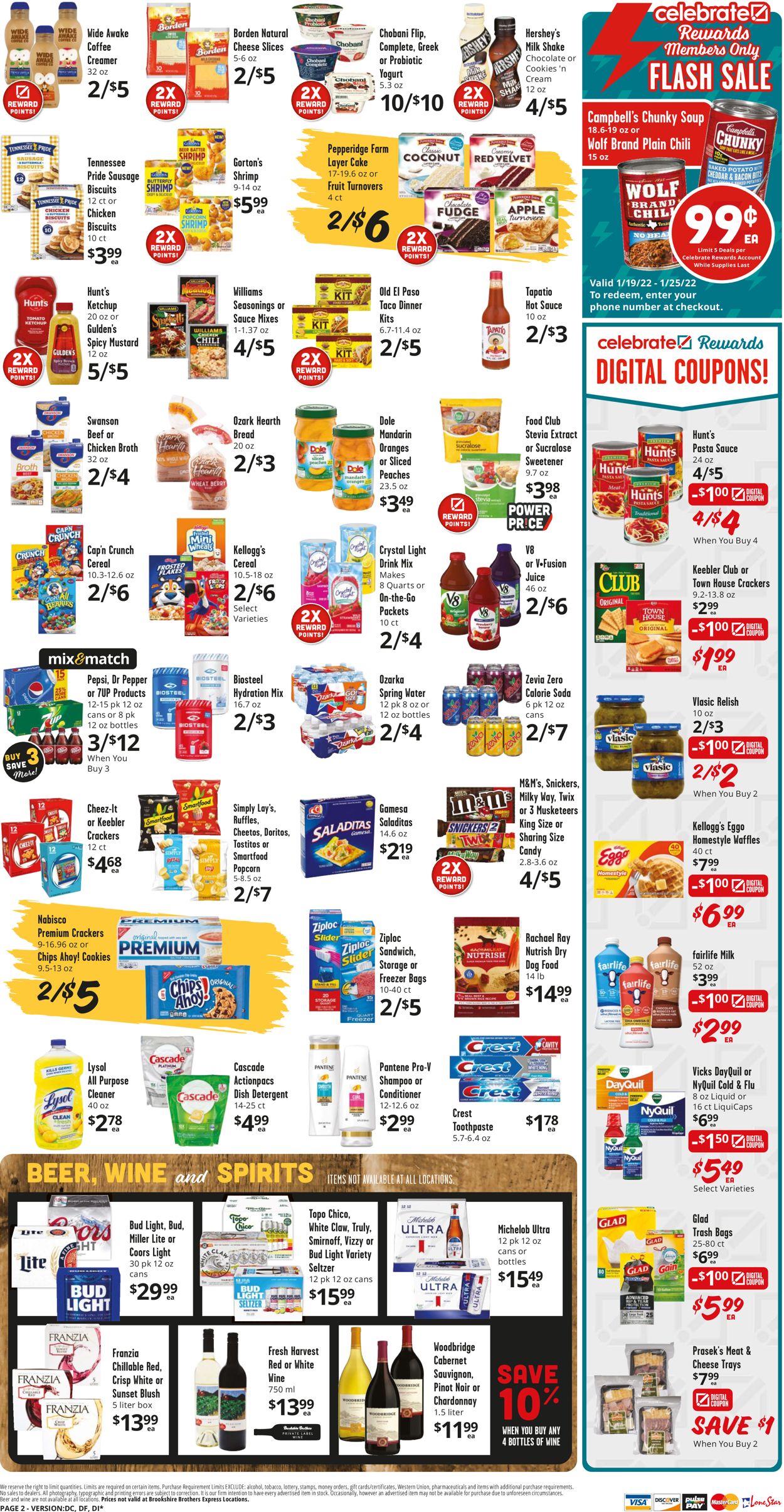 Catalogue Brookshire Brothers from 01/19/2022