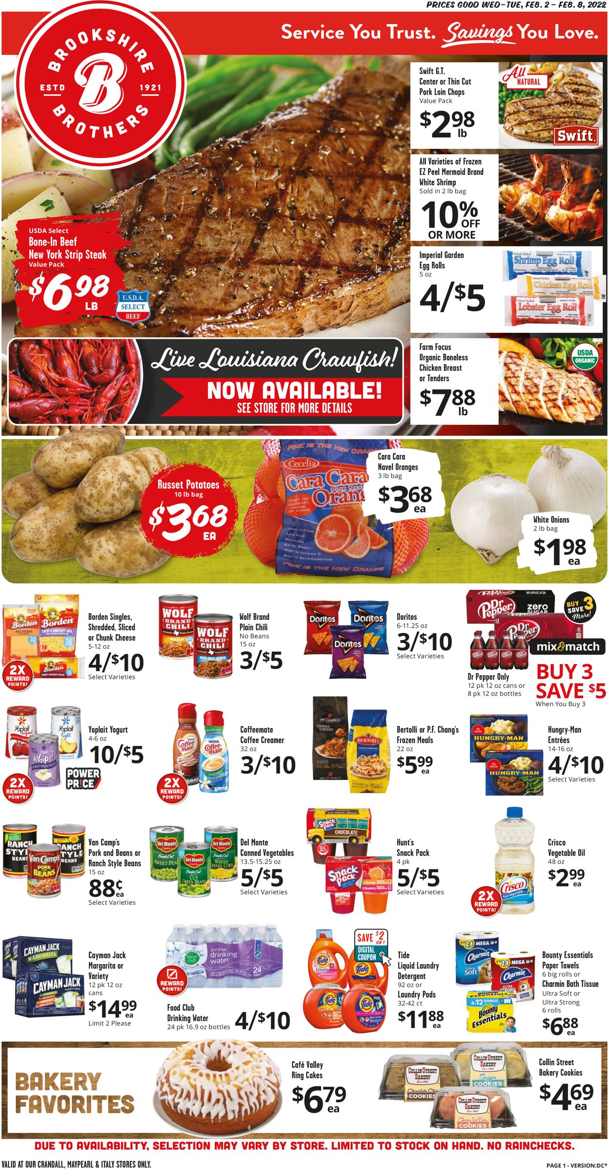 Catalogue Brookshire Brothers from 02/02/2022