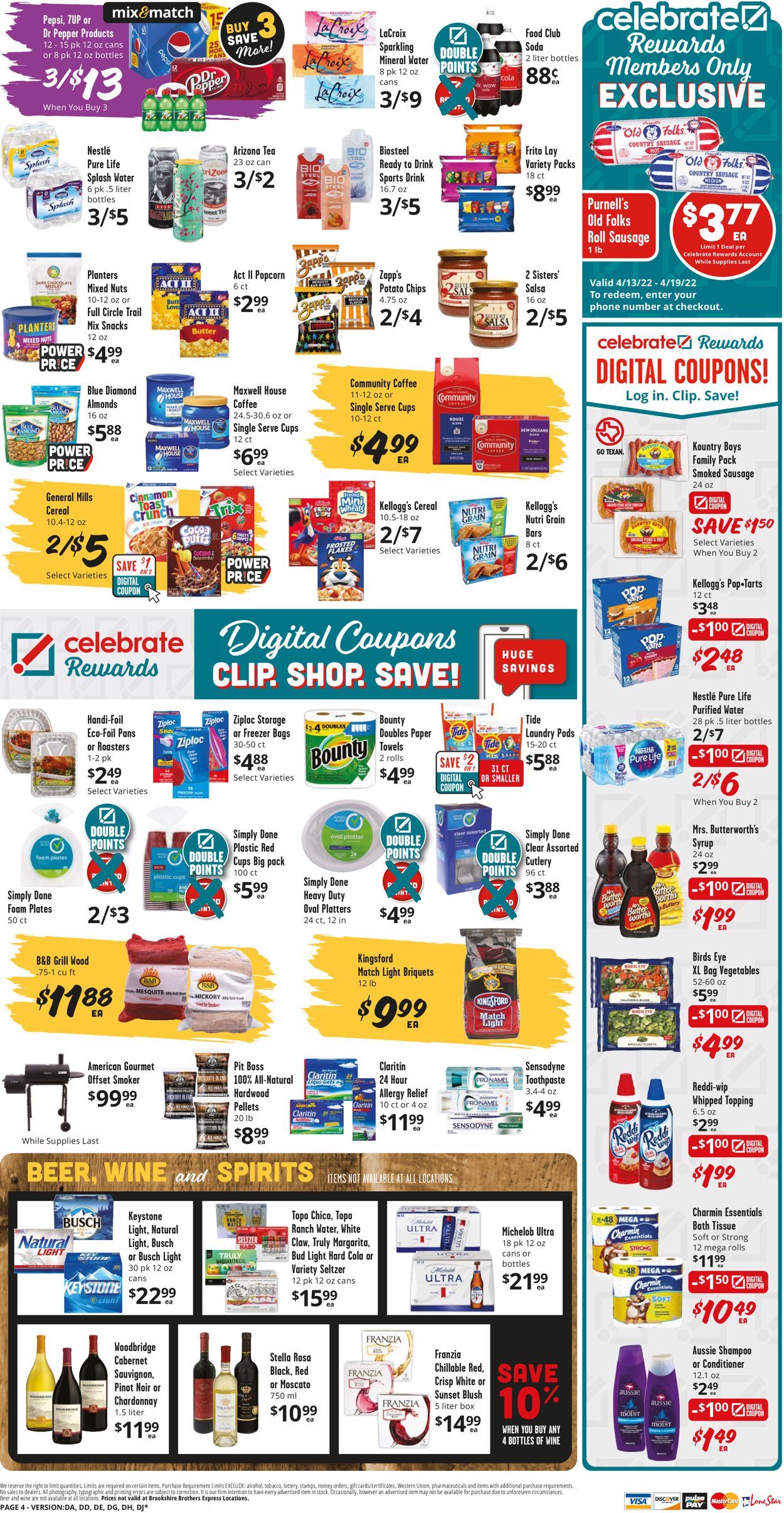 Catalogue Brookshire Brothers EASTER 2022 from 04/13/2020