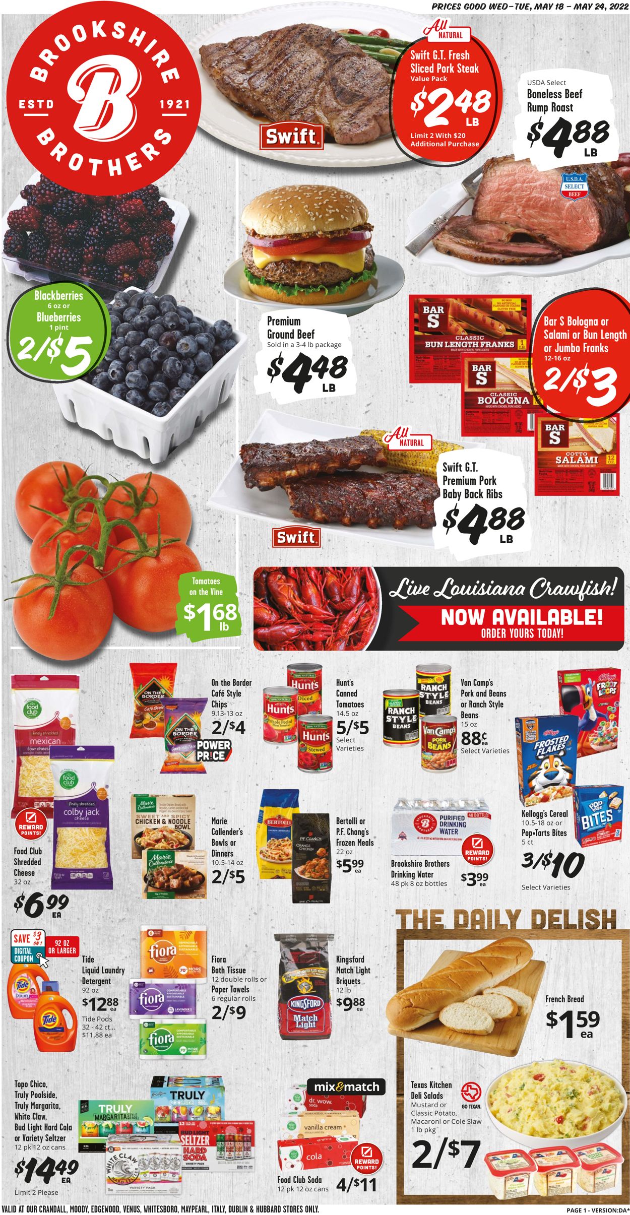 Catalogue Brookshire Brothers from 05/18/2020