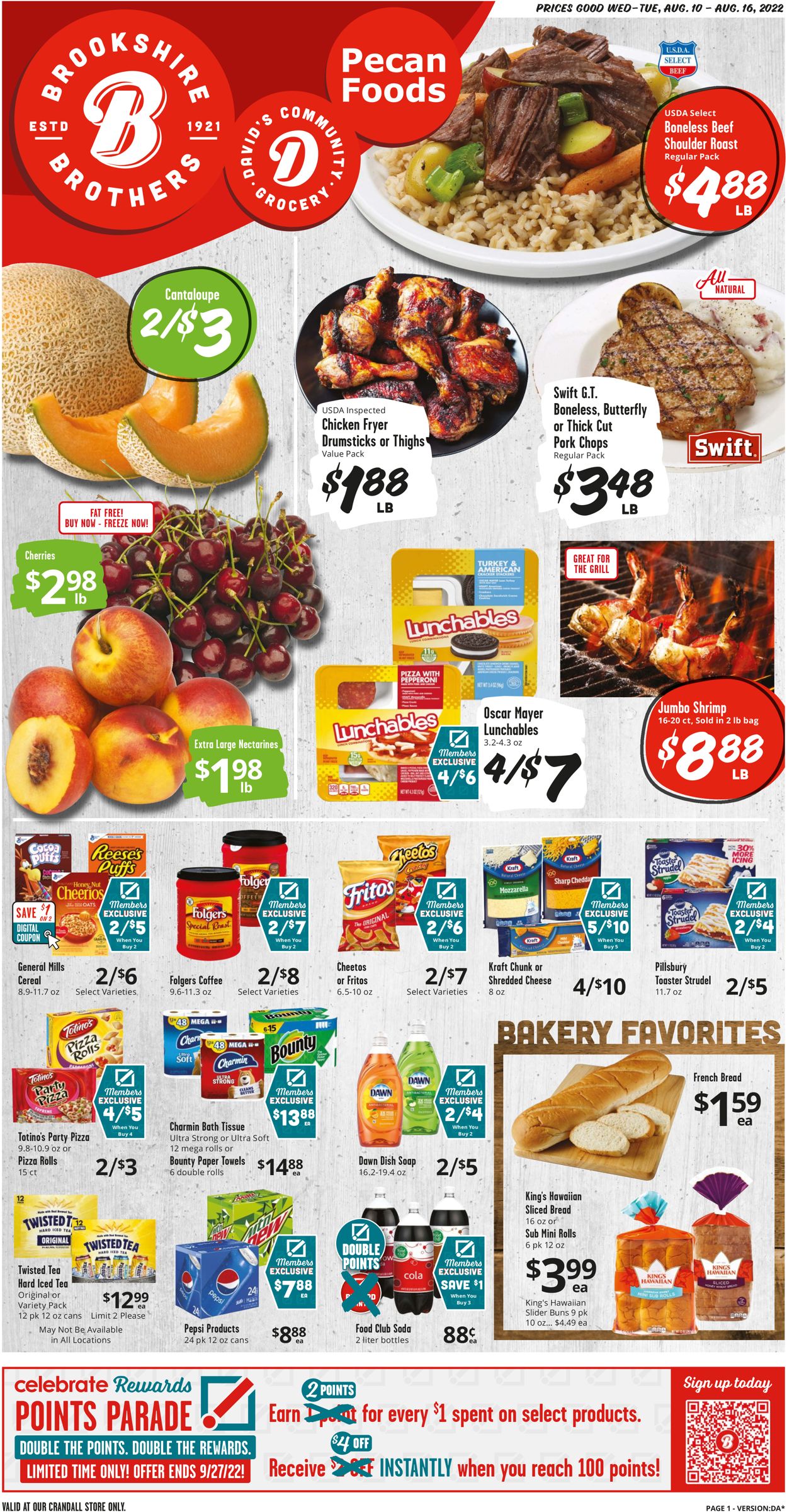 Catalogue Brookshire Brothers from 08/10/2020