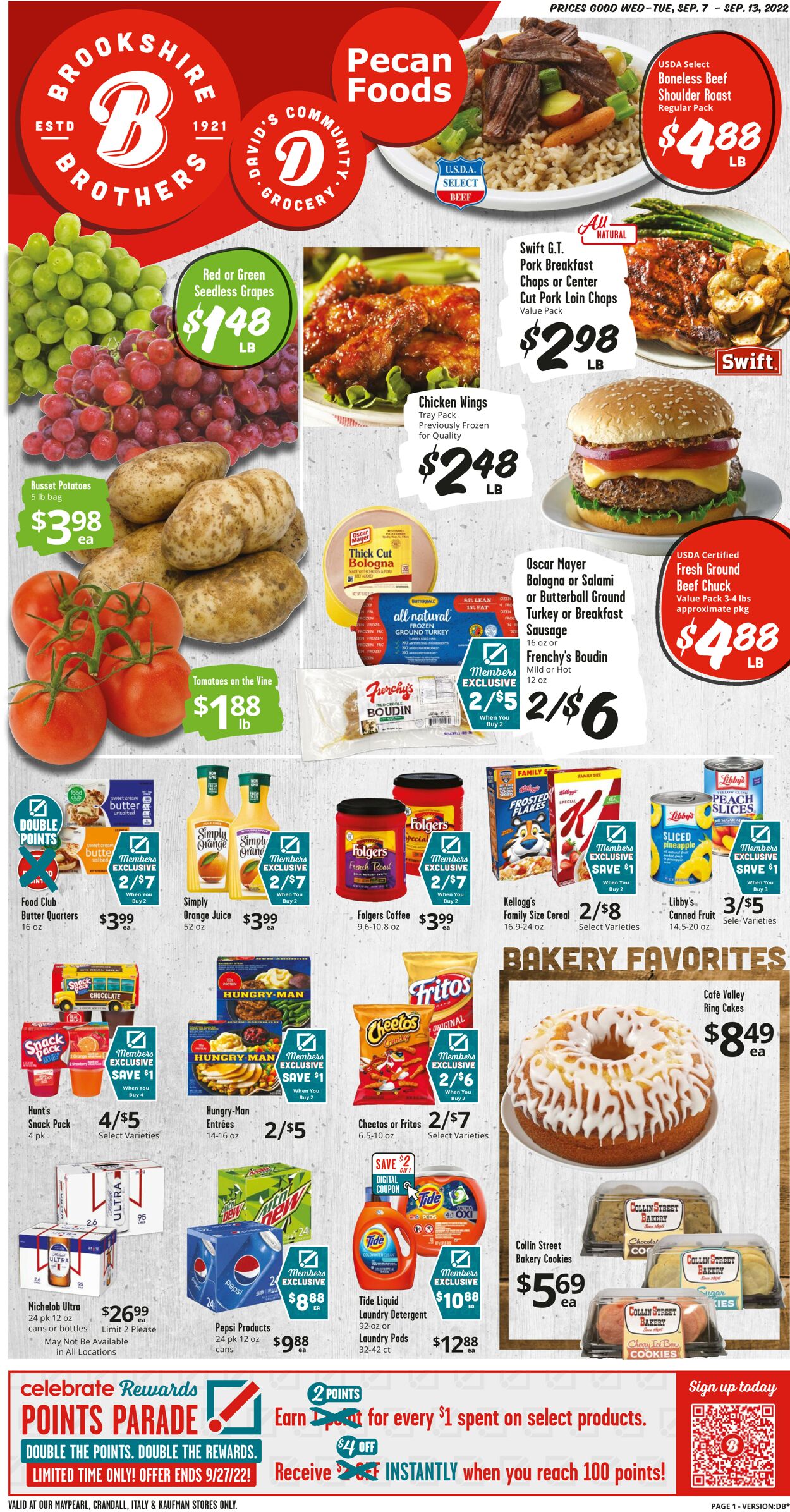 Catalogue Brookshire Brothers from 09/07/2020