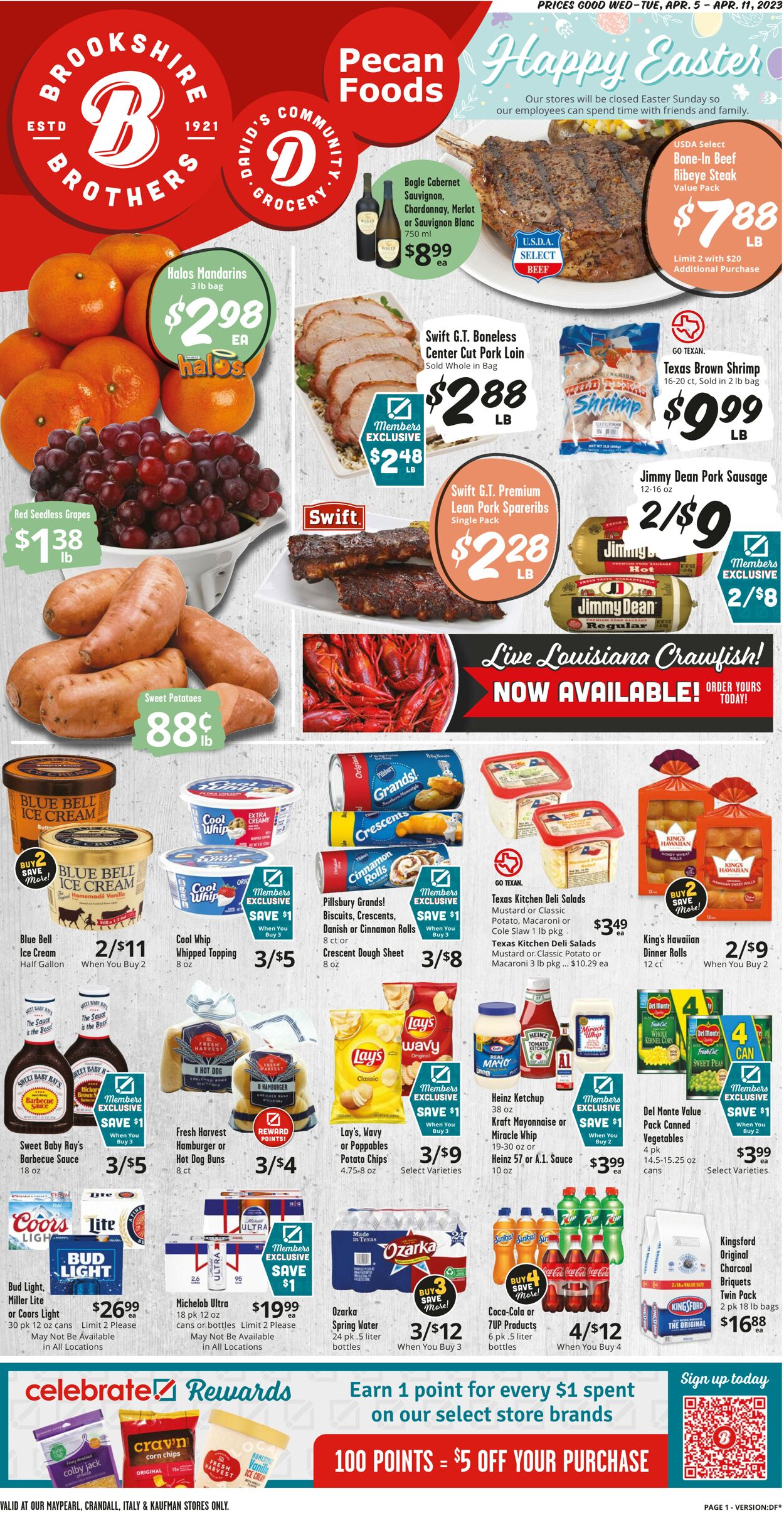 Catalogue Brookshire Brothers from 04/05/2020