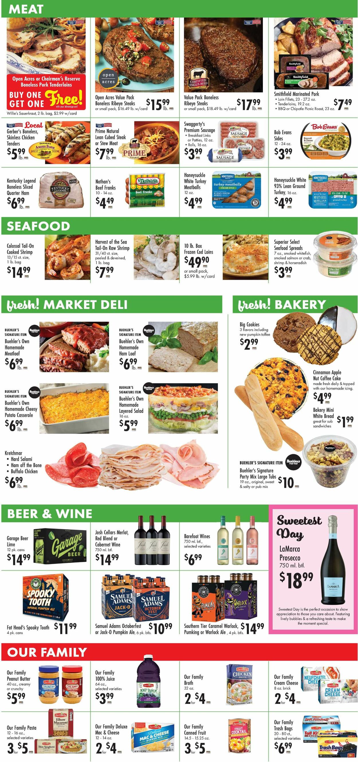 Catalogue Buehler's Fresh Foods from 10/16/2024