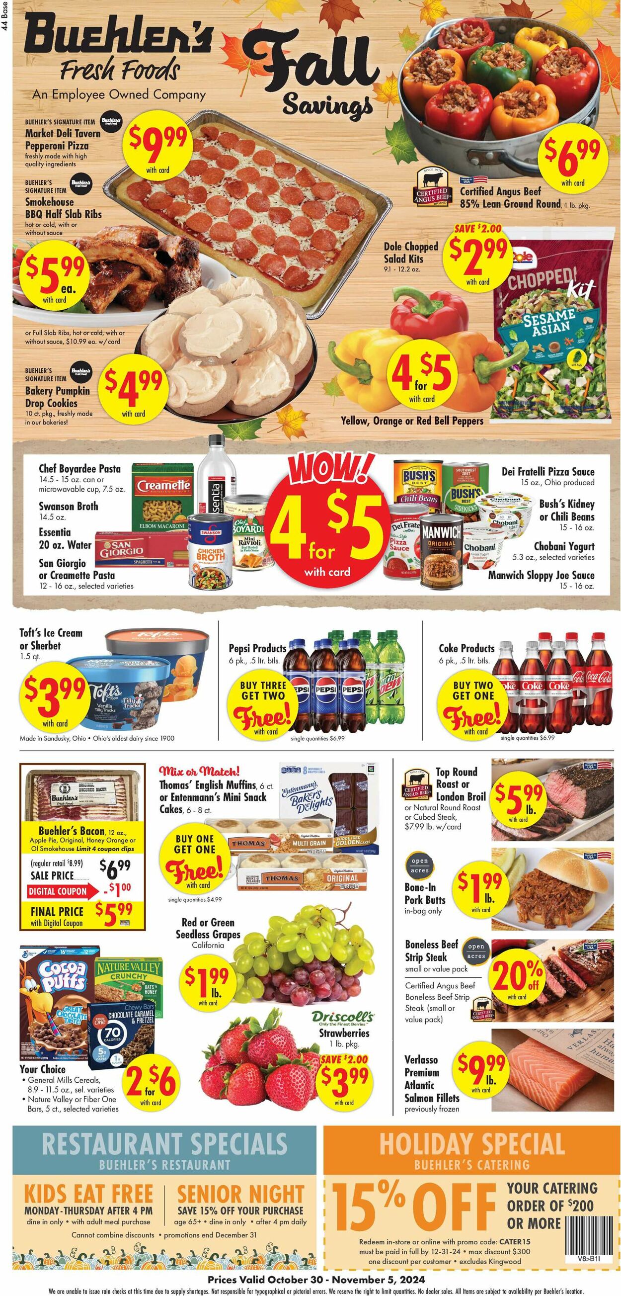 Catalogue Buehler's Fresh Foods from 10/30/2024