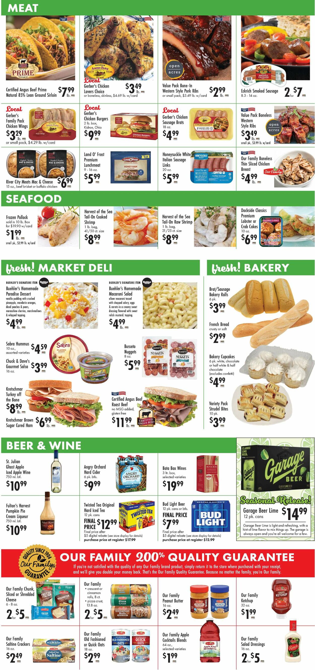 Catalogue Buehler's Fresh Foods from 10/30/2024