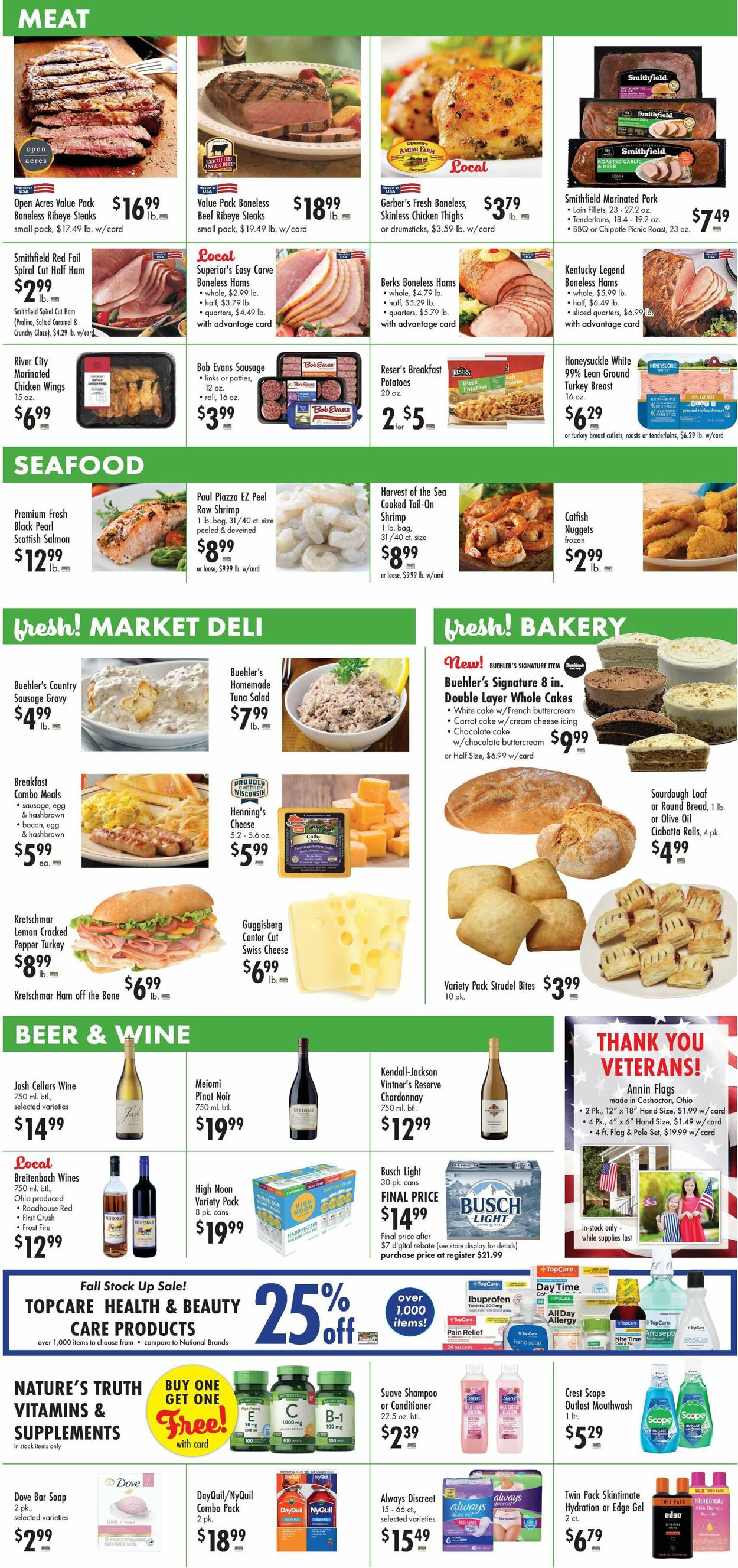 Catalogue Buehler's Fresh Foods from 11/06/2024