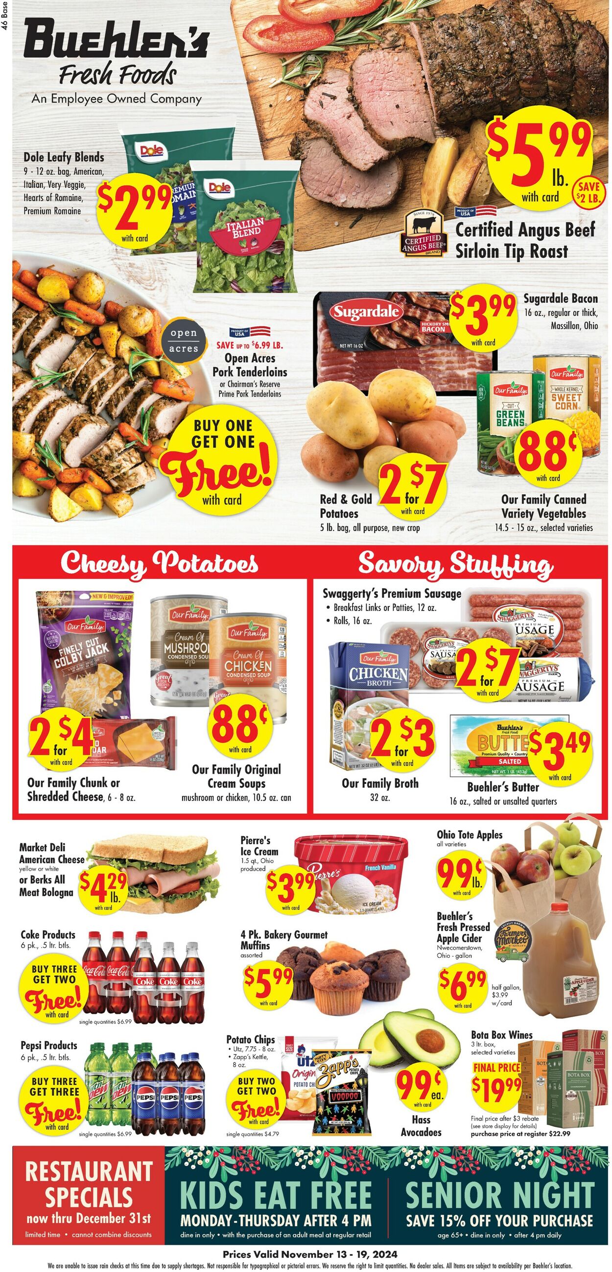 Catalogue Buehler's Fresh Foods from 11/13/2024