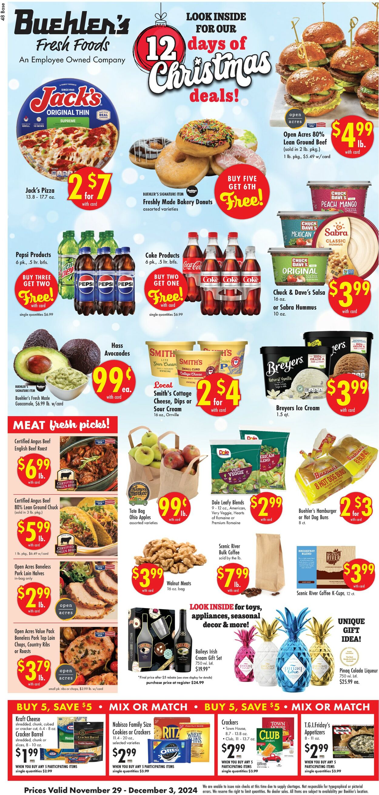 Catalogue Buehler's Fresh Foods from 11/29/2024