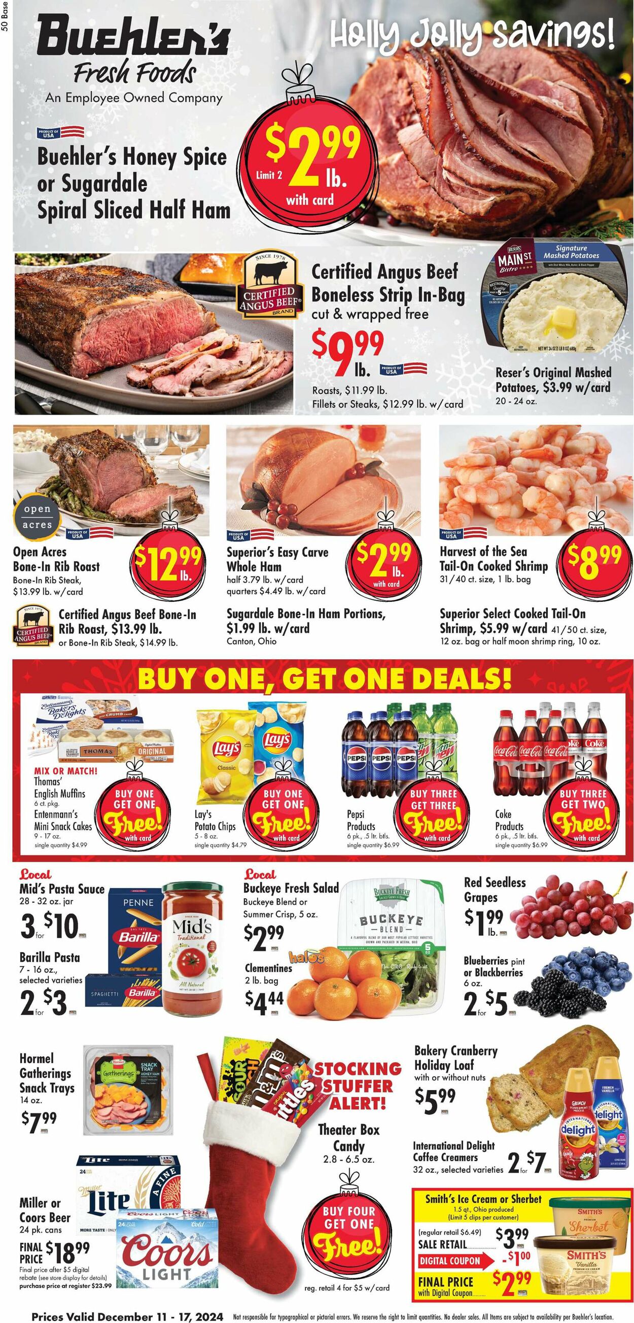 Catalogue Buehler's Fresh Foods from 12/11/2024