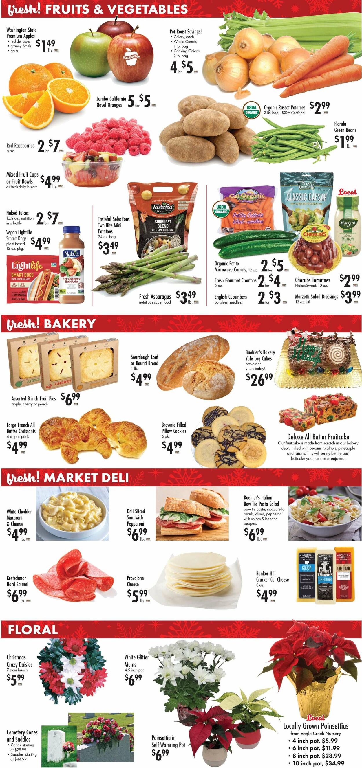 Catalogue Buehler's Fresh Foods from 12/11/2024