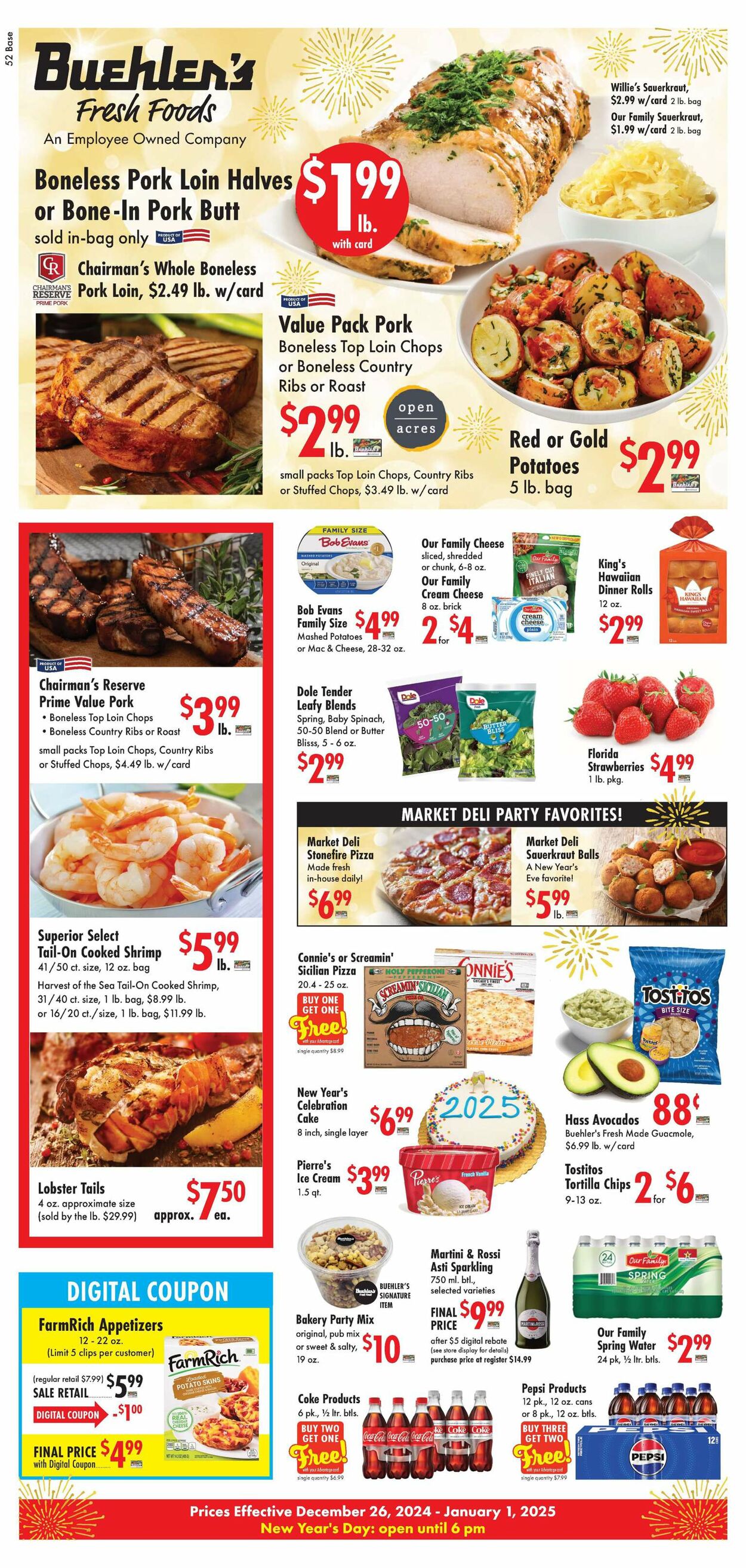 Catalogue Buehler's Fresh Foods from 12/26/2024