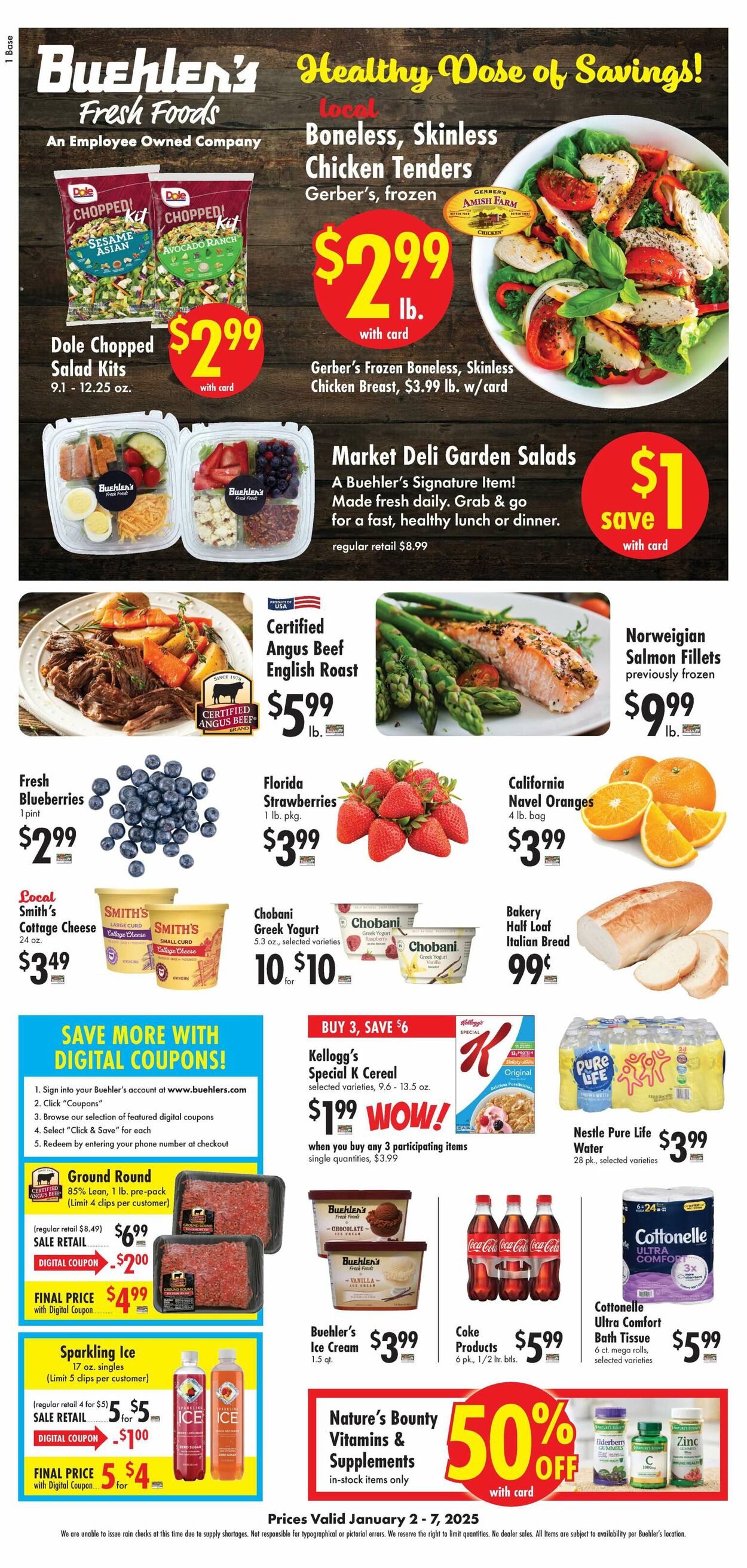 Catalogue Buehler's Fresh Foods from 01/02/2025