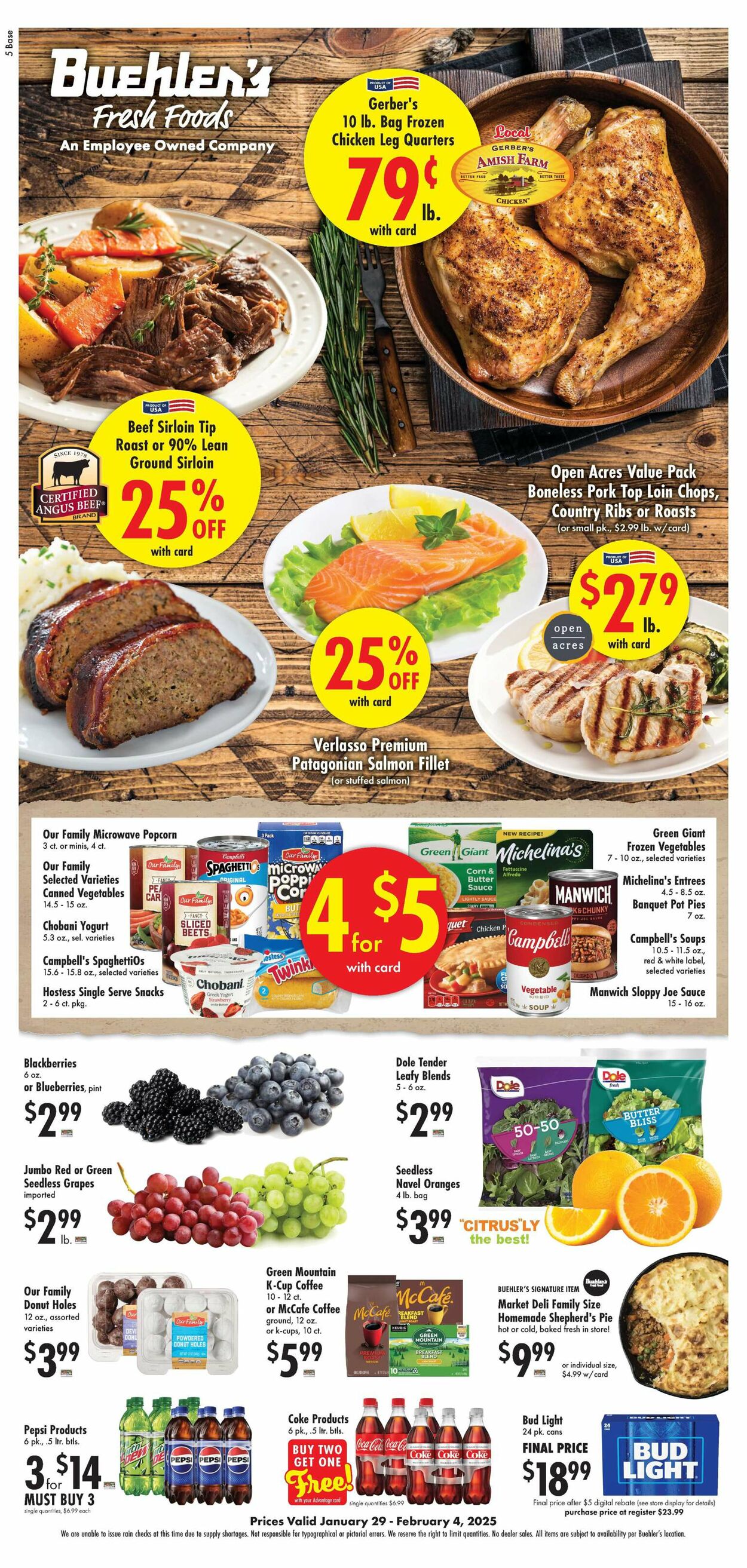 Catalogue Buehler's Fresh Foods from 01/29/2025