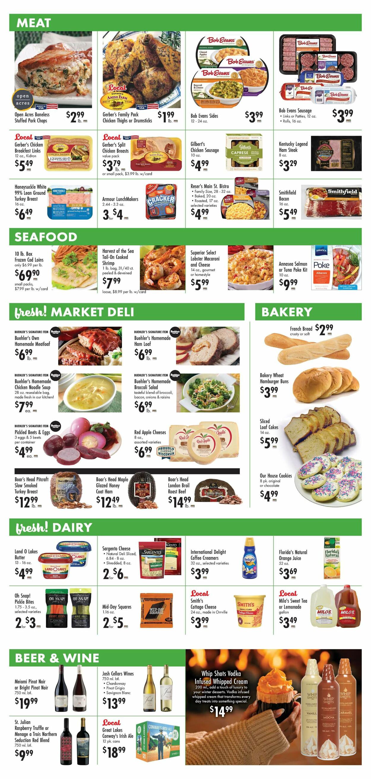 Catalogue Buehler's Fresh Foods from 01/29/2025