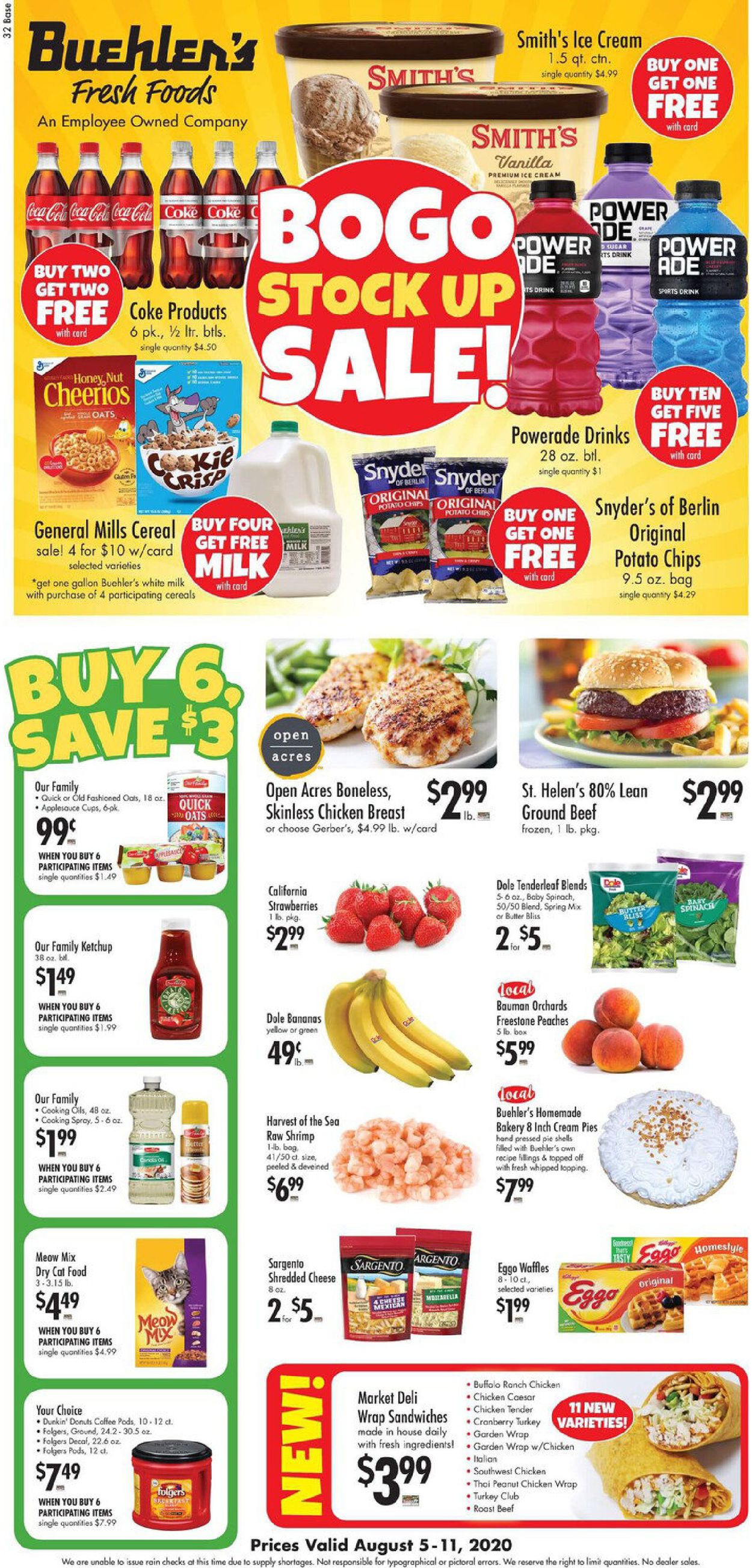 Catalogue Buehler's Fresh Foods from 08/05/2020