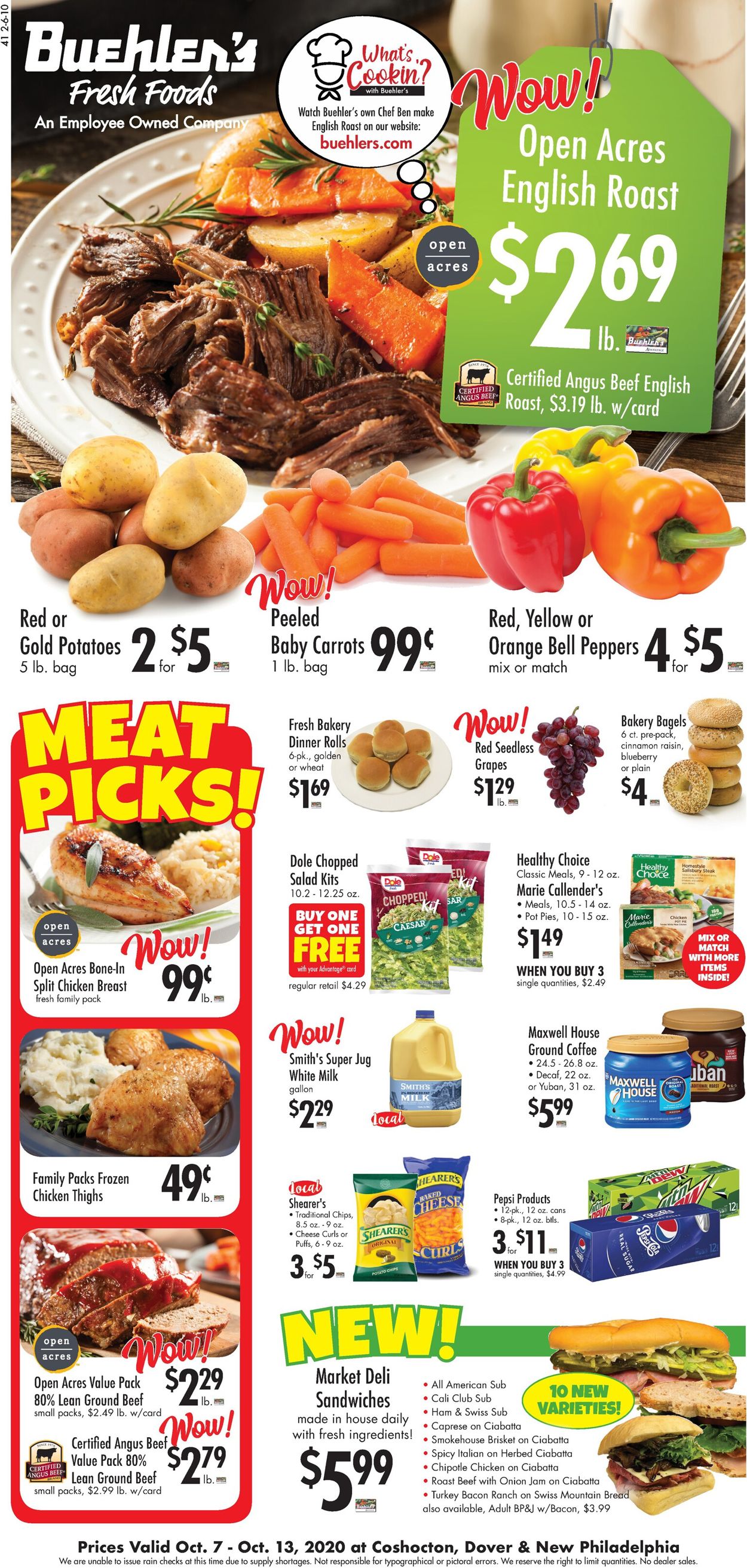 Catalogue Buehler's Fresh Foods from 10/07/2020