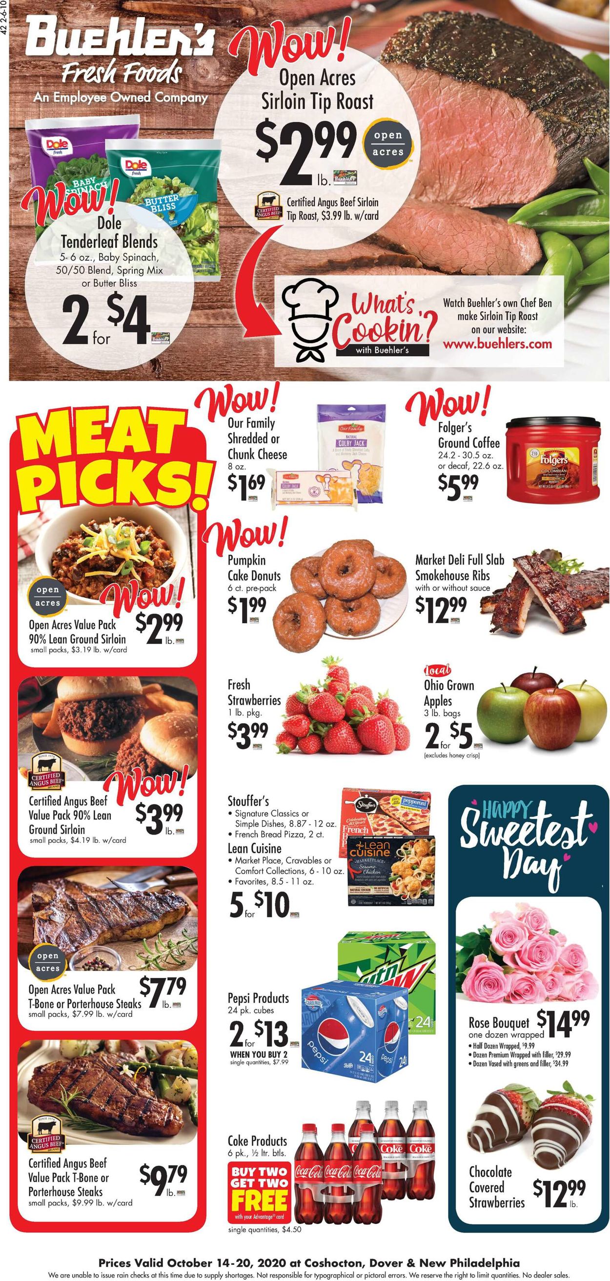 Buehler's Fresh Foods Current weekly ad 10/14 - 10/20/2020 - frequent ...