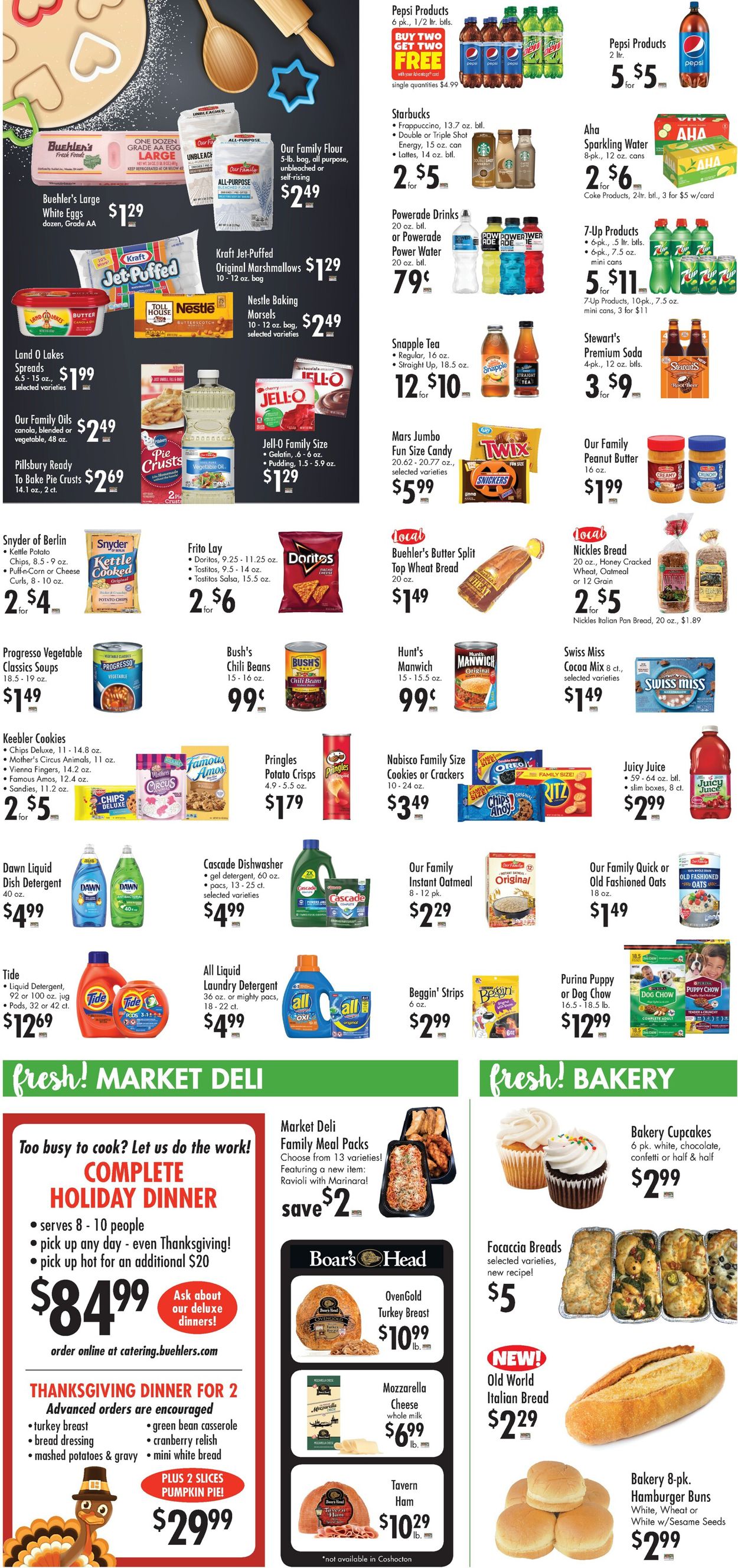 Catalogue Buehler's Fresh Foods from 10/28/2020