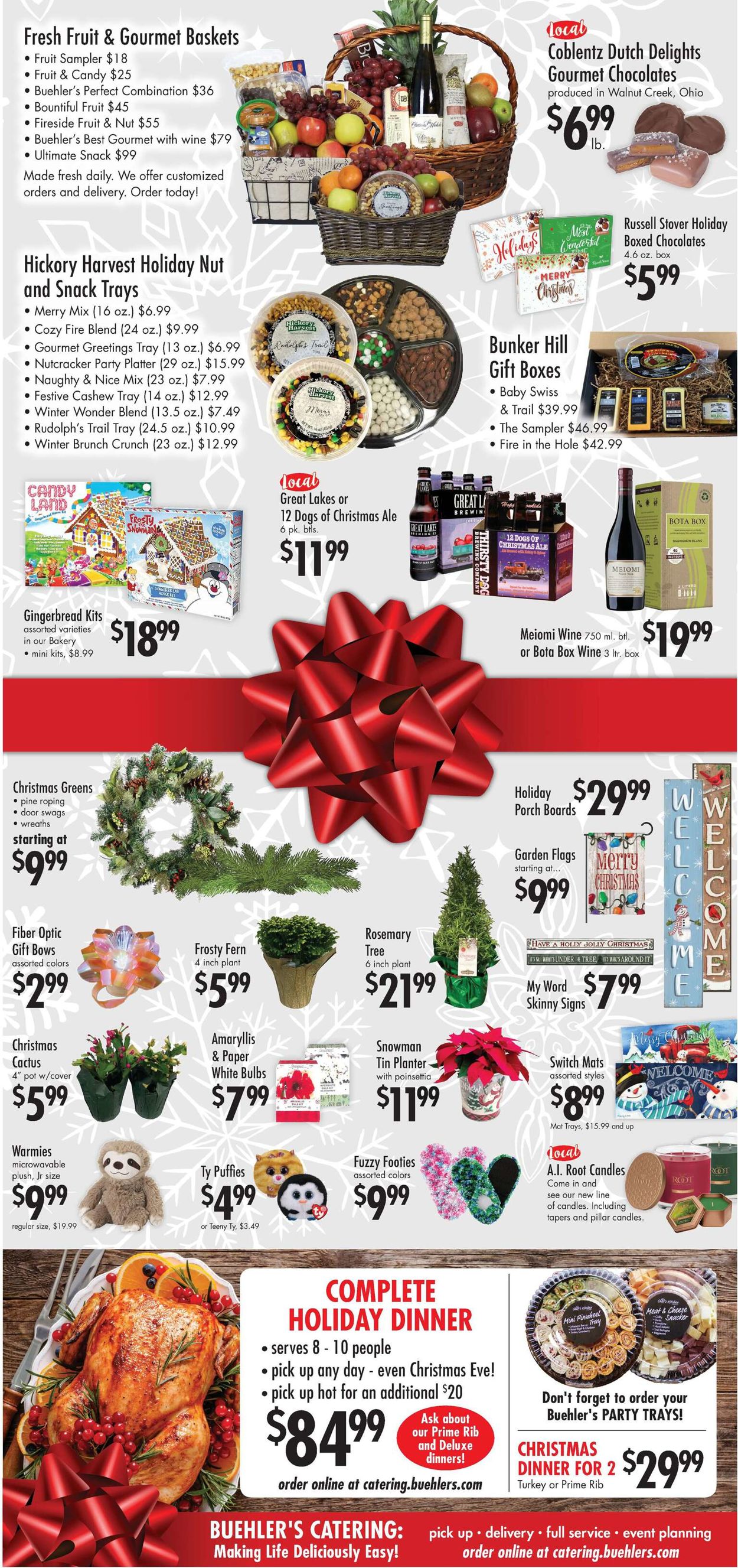 Catalogue Buehler's Fresh Foods Black Friday 2020 from 11/27/2020