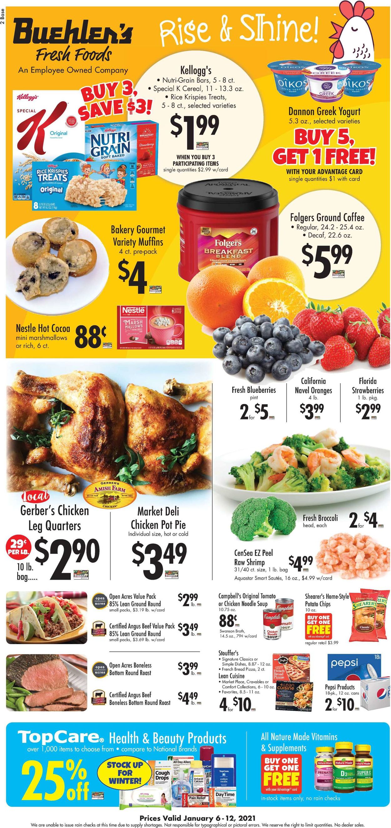Catalogue Buehler's Fresh Foods from 01/06/2021