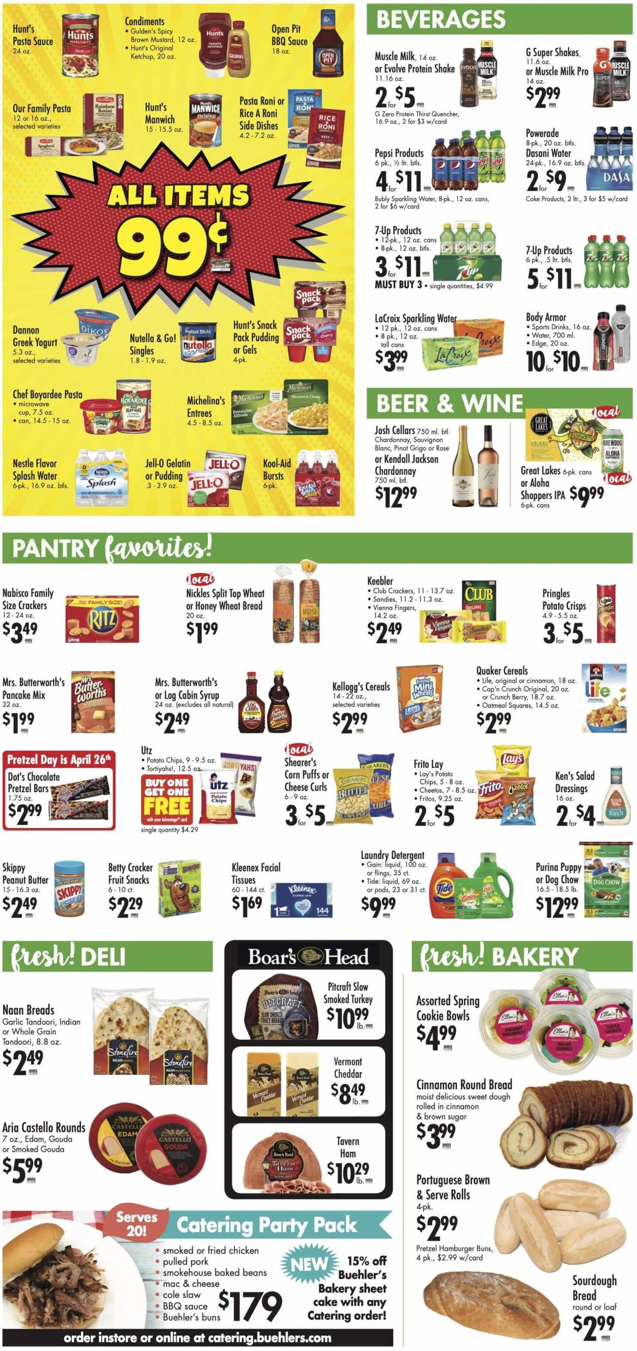 Catalogue Buehler's Fresh Foods from 04/14/2021