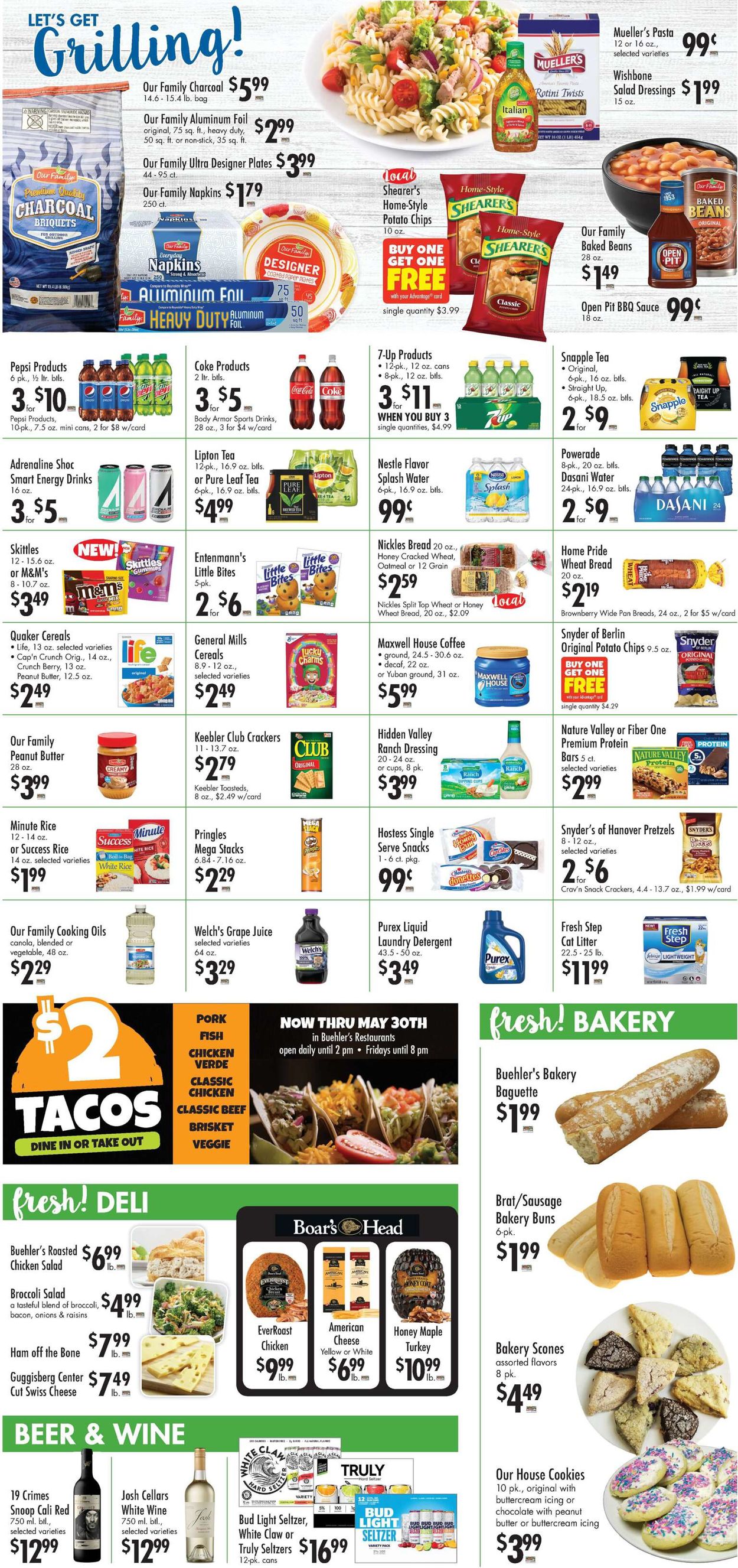 Catalogue Buehler's Fresh Foods from 05/12/2021