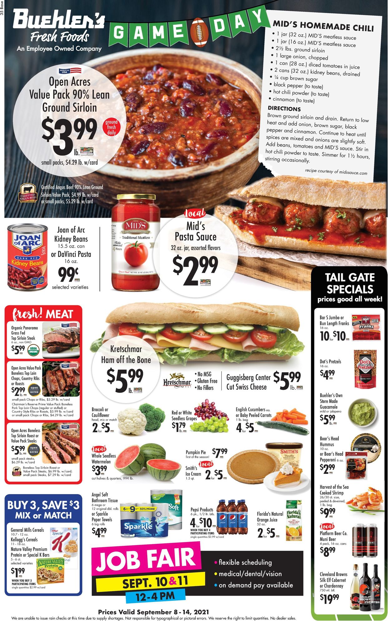 Catalogue Buehler's Fresh Foods from 09/08/2021