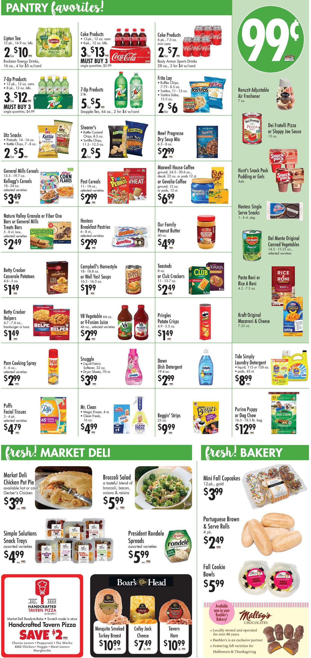 Catalogue Buehler's Fresh Foods from 09/22/2021